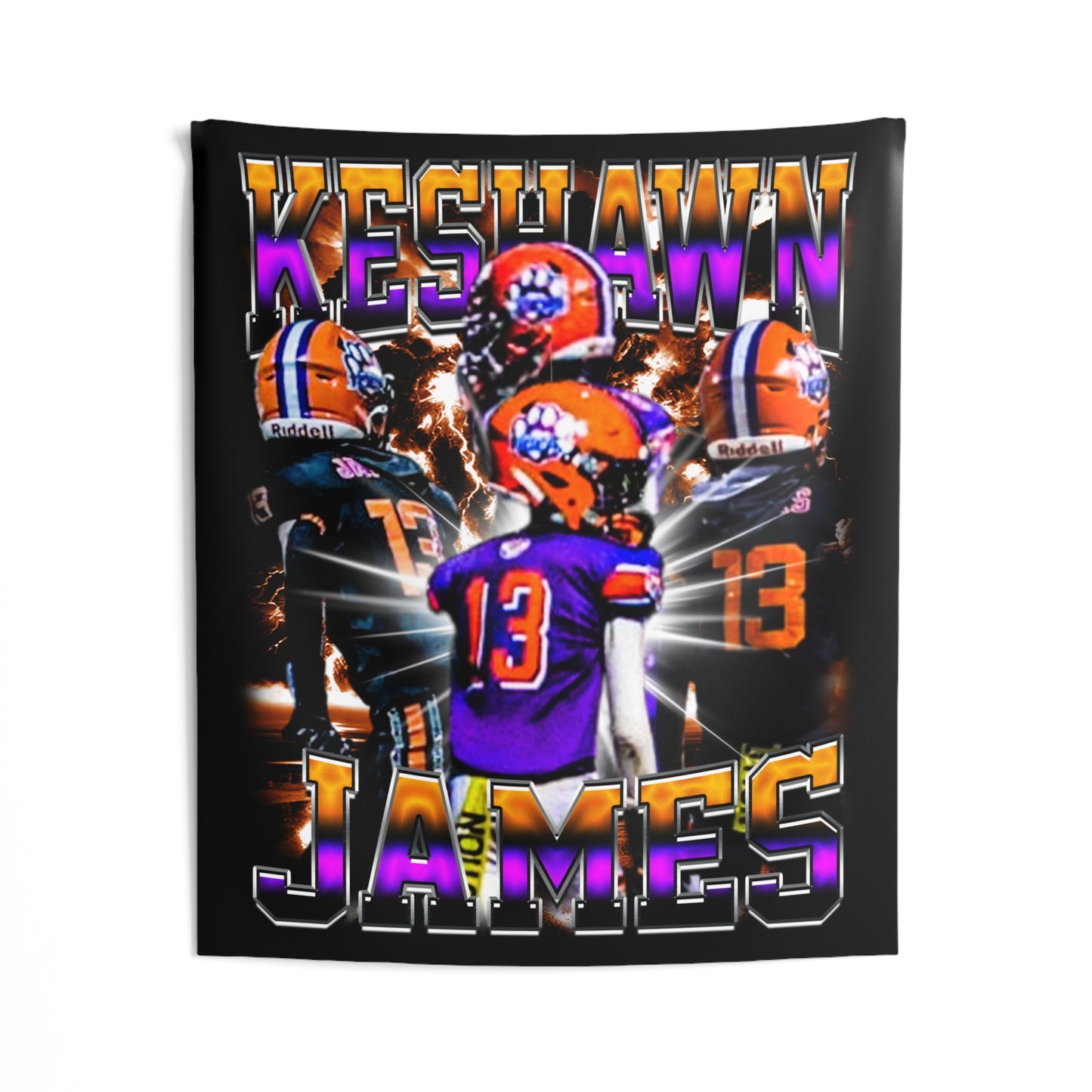 Keshawn James Tapestry 50” x 60”