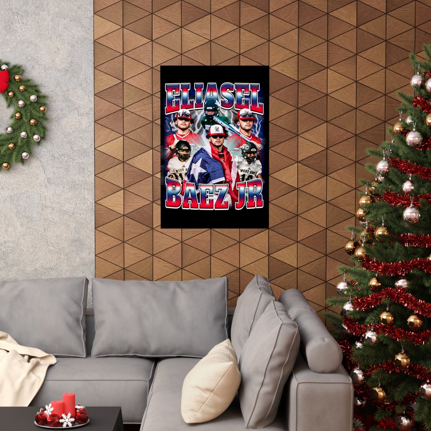 Eliasel Baez Jr Poster 24" x 36"