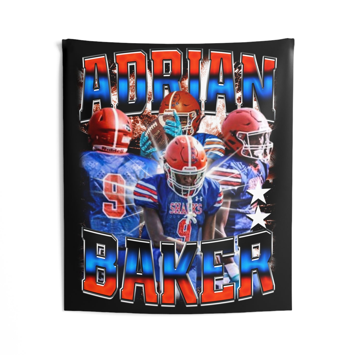 Adrian Baker Tapestry 50” x 60”