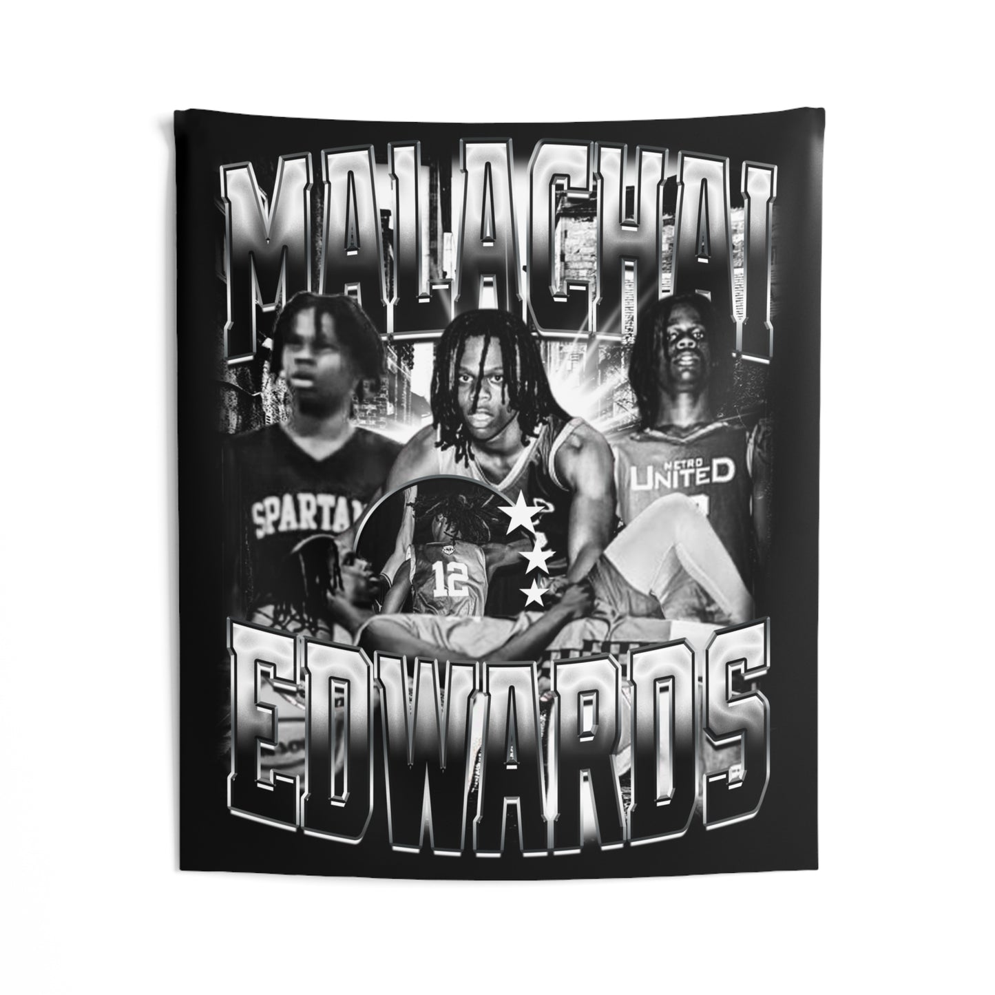 Malachai Edwards Tapestry 50” x 60”