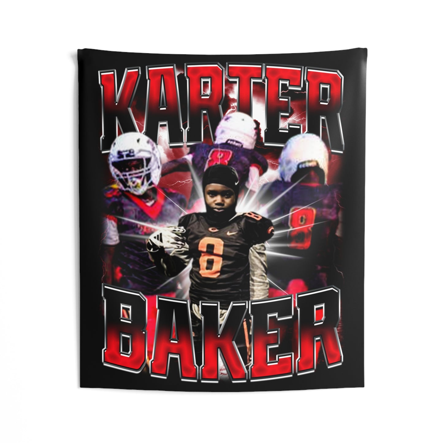 Karter Baker Tapestry 50” x 60”