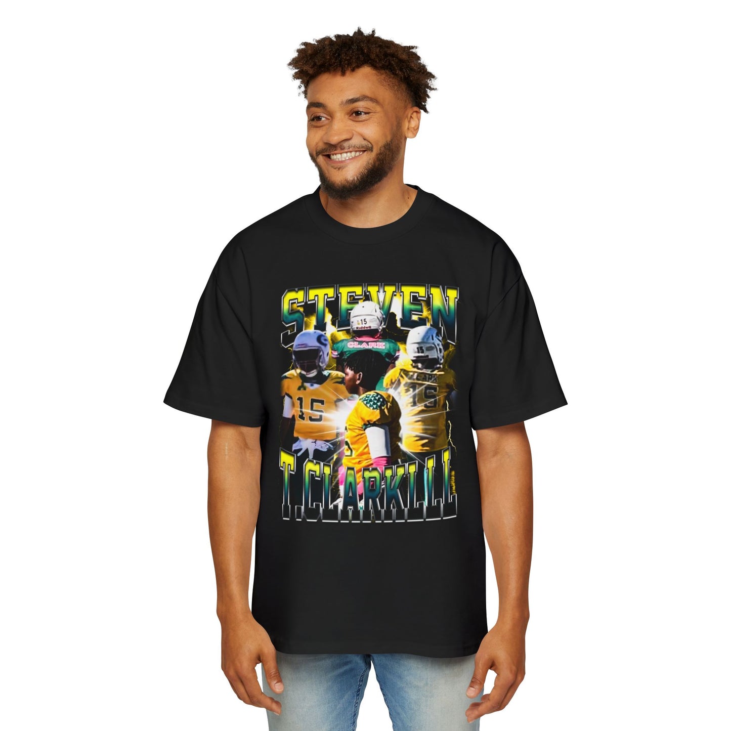 Steven T.clarkill Oversized Retro Tee