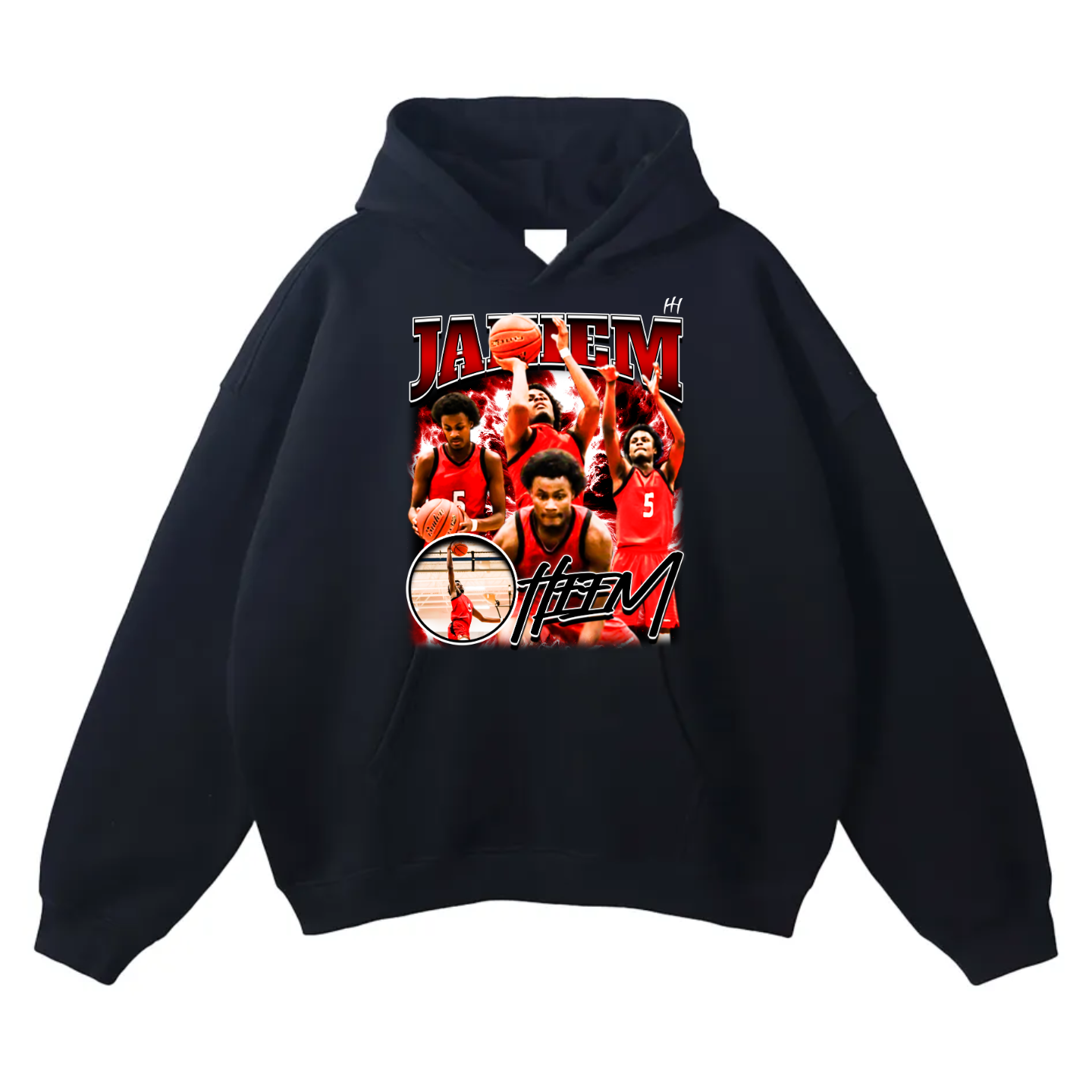 Jahiem Oversize Fleeced Hoodie
