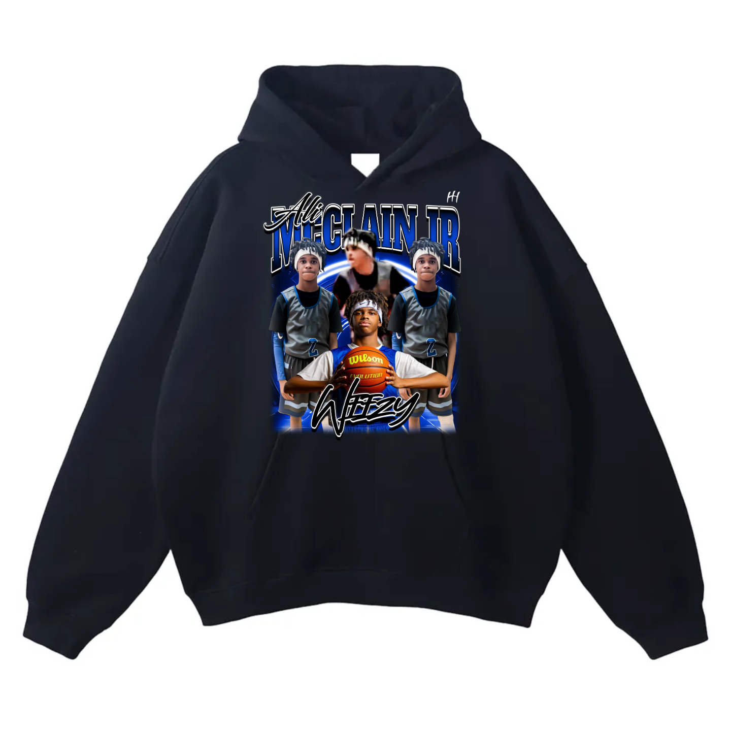 Ali McClain Jr Oversize Fleeced Hoodie