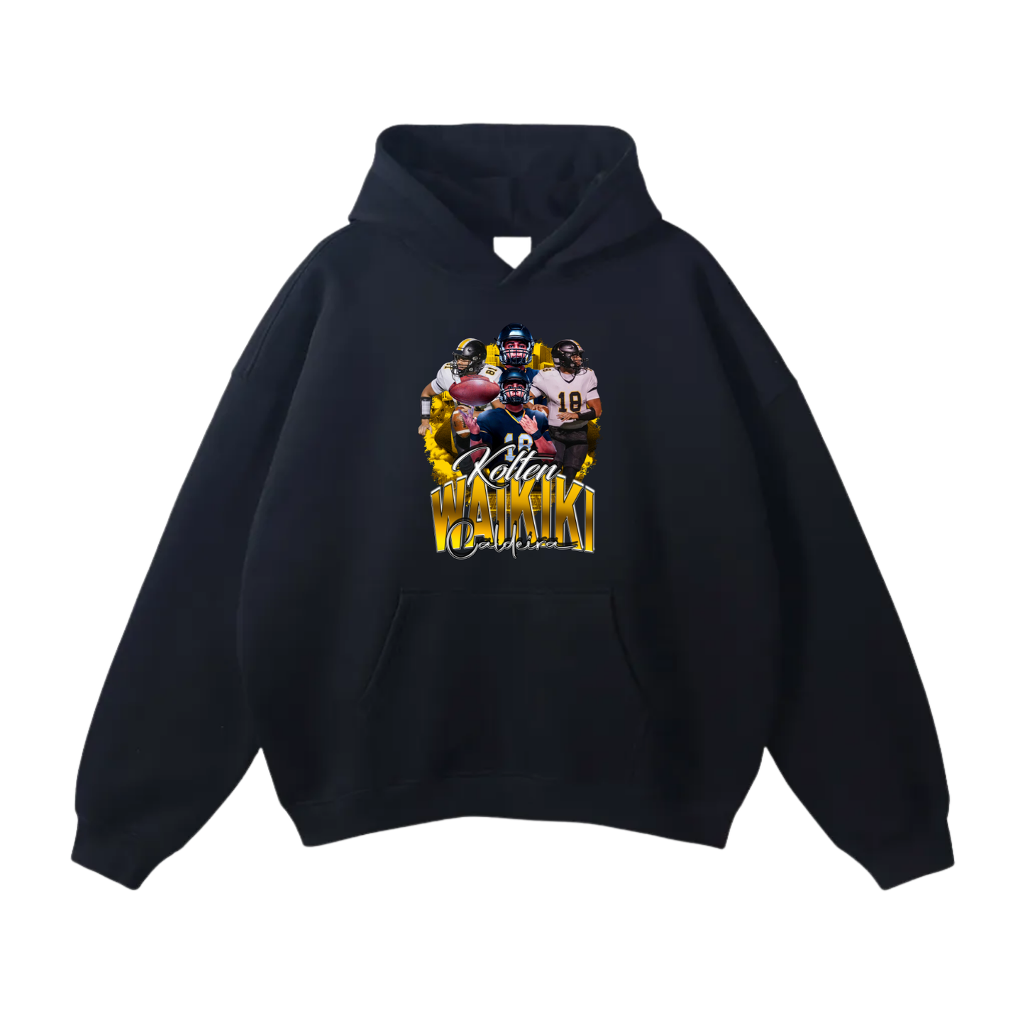 Kolten Waikiki-Caldeira Oversize Fleeced Hoodie
