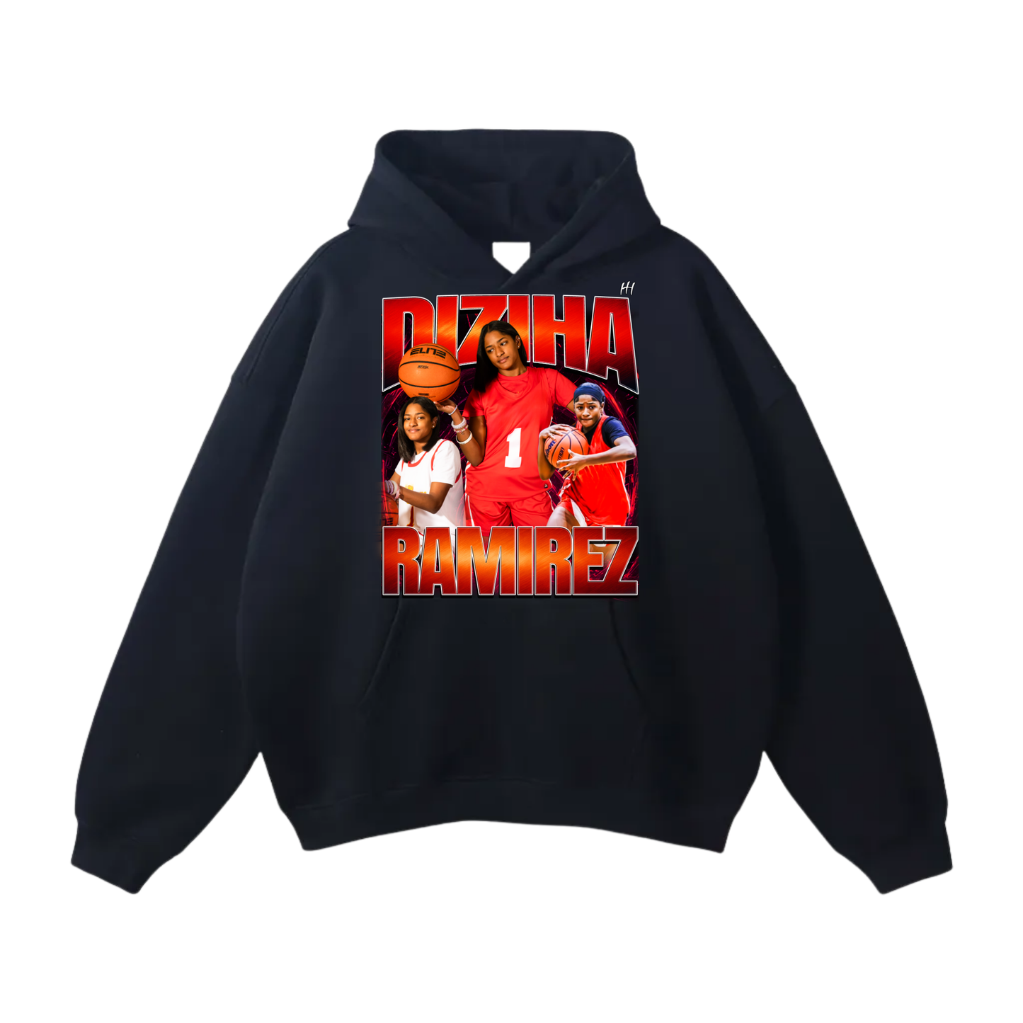 Diziha Ramirez Oversize Fleeced Hoodie