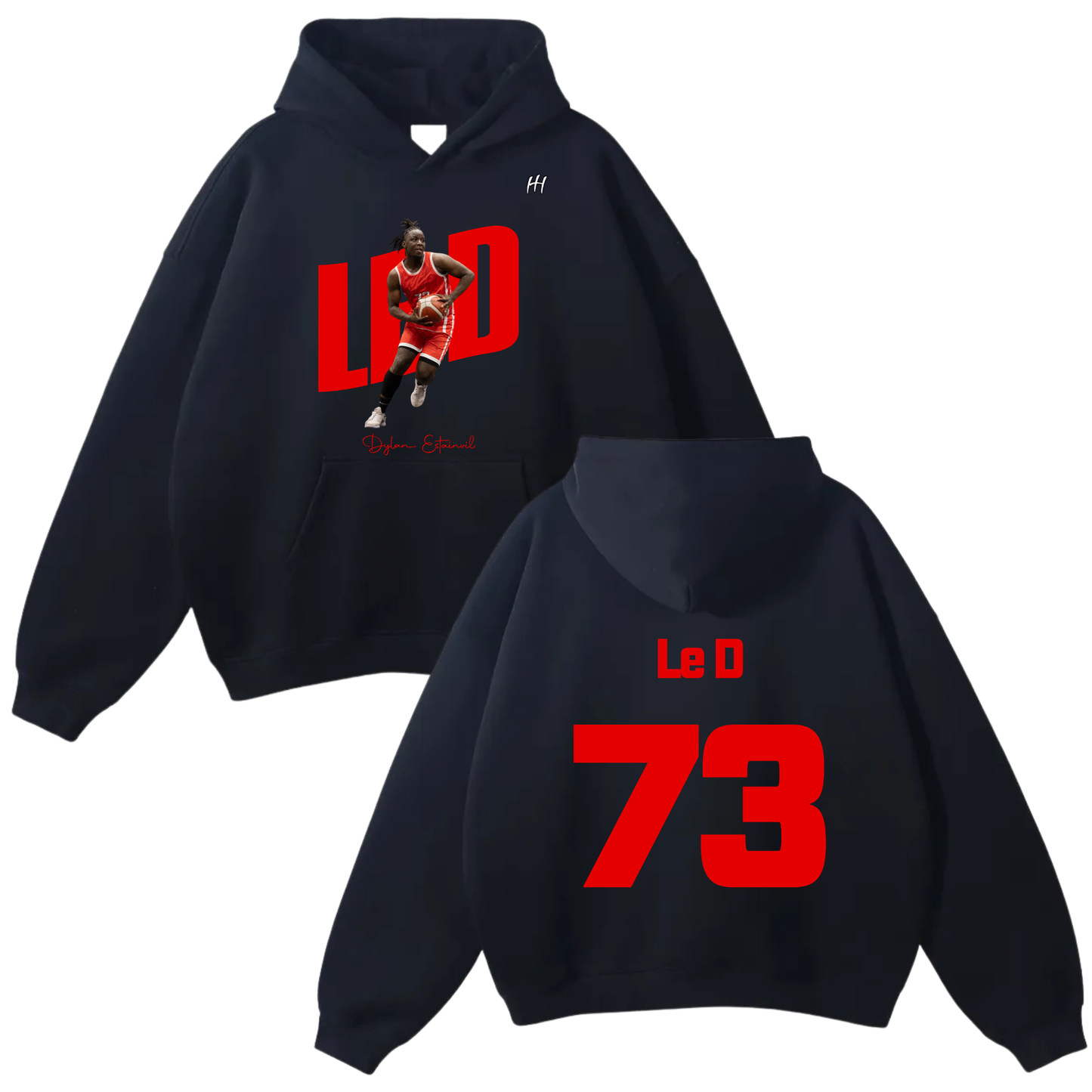 Dylan Estainvil Oversize Fleeced Hoodie