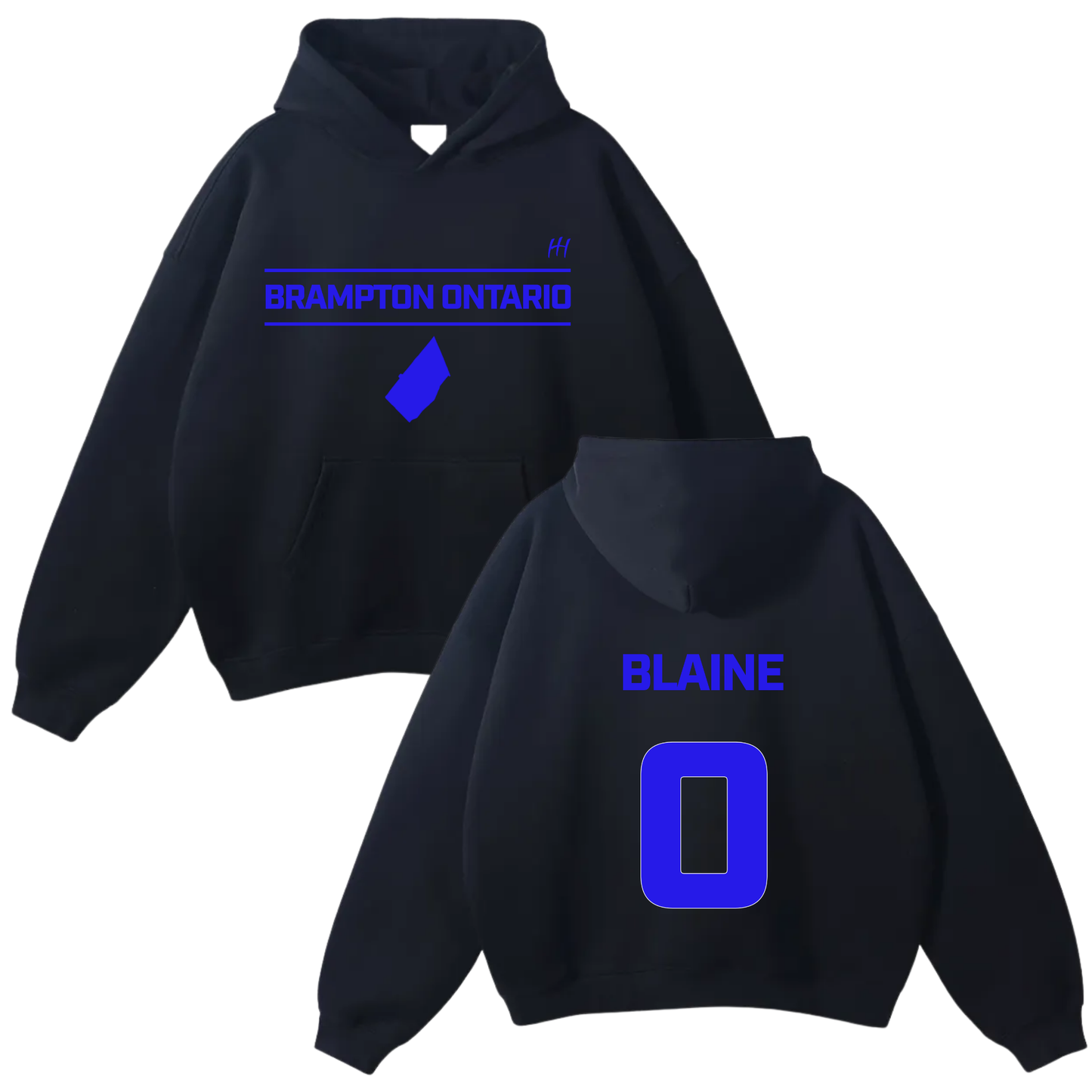 Blaine McCreath Jr Oversize Fleeced Hoodie
