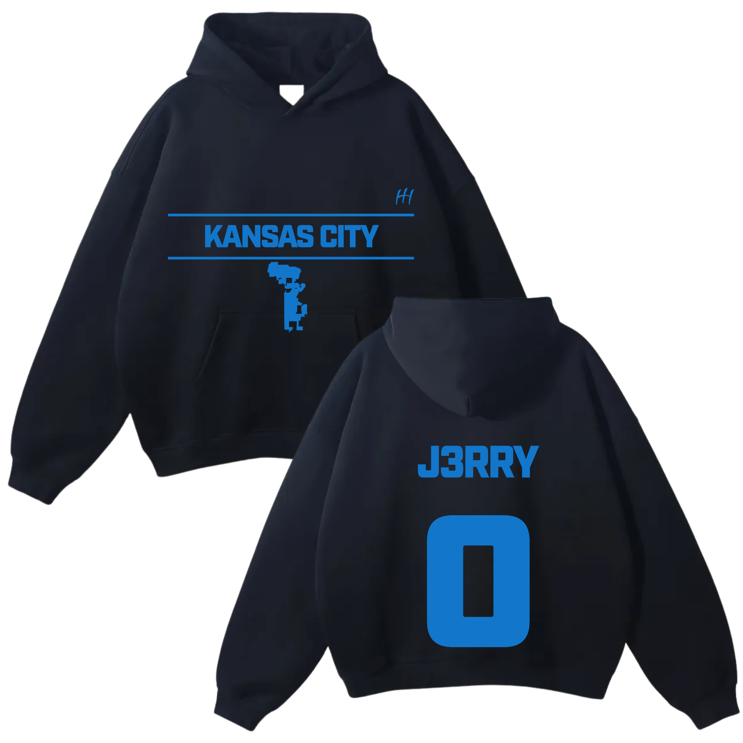 Jeremiah Tann Oversize Fleeced Hoodie