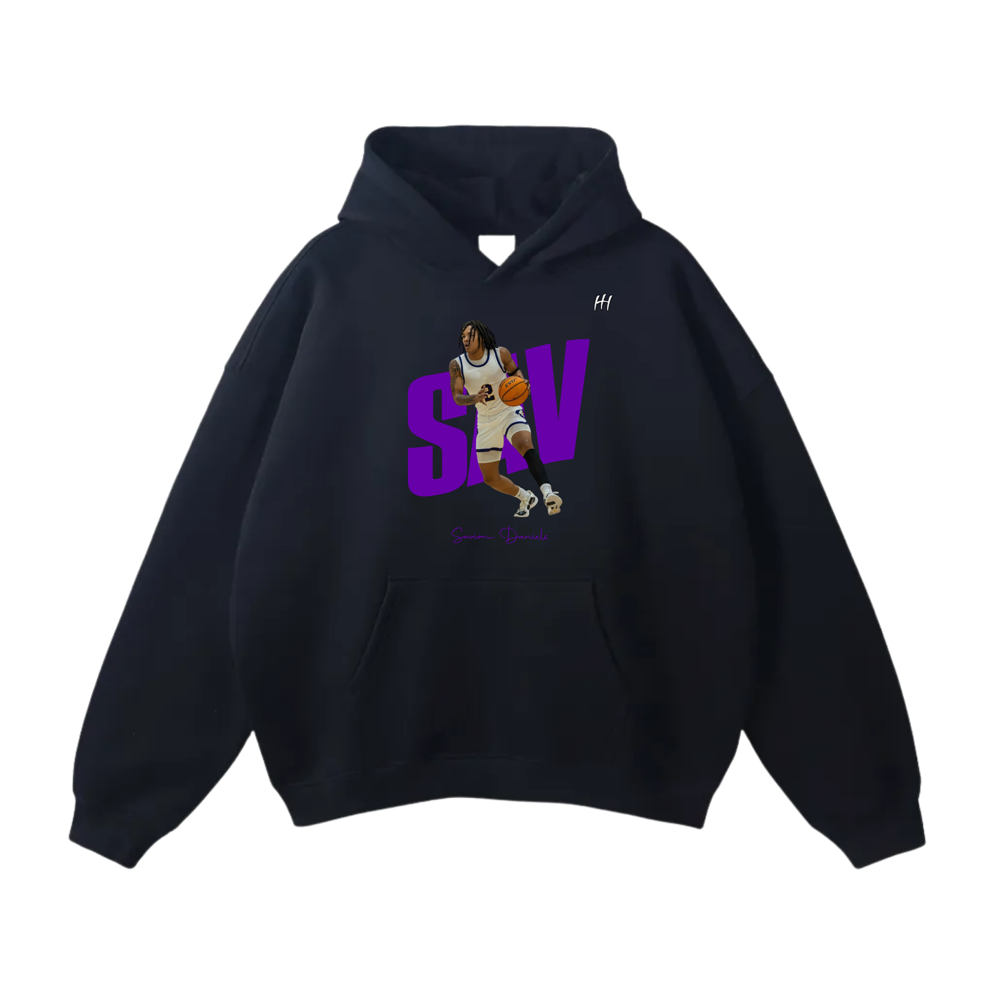 Savion Daniels Oversize Fleeced Hoodie