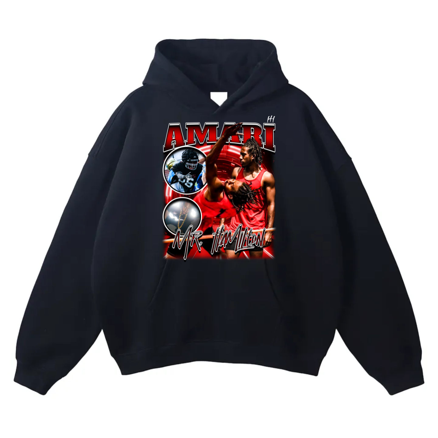Amari Oversize Fleeced Hoodie