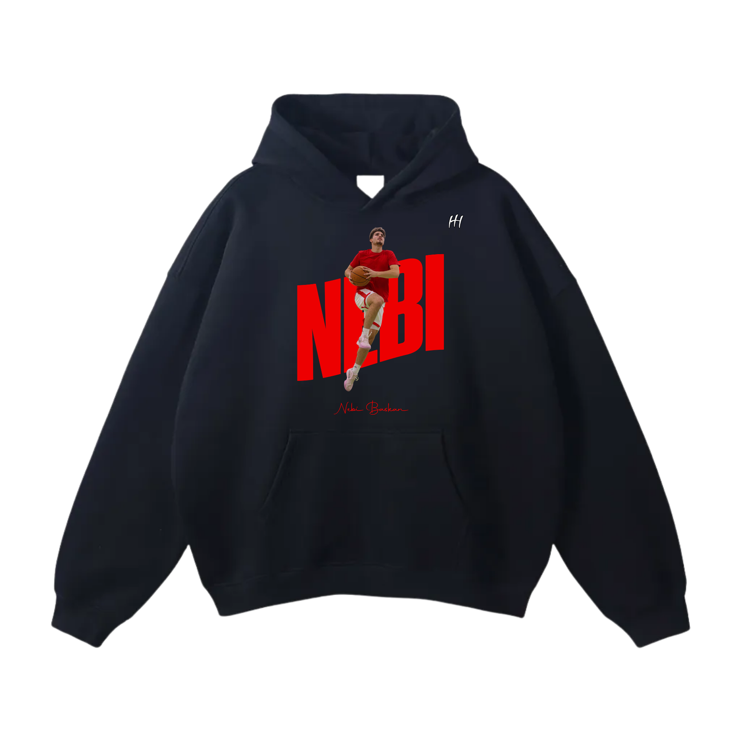 Nebi Başkan Oversize Fleeced Hoodie