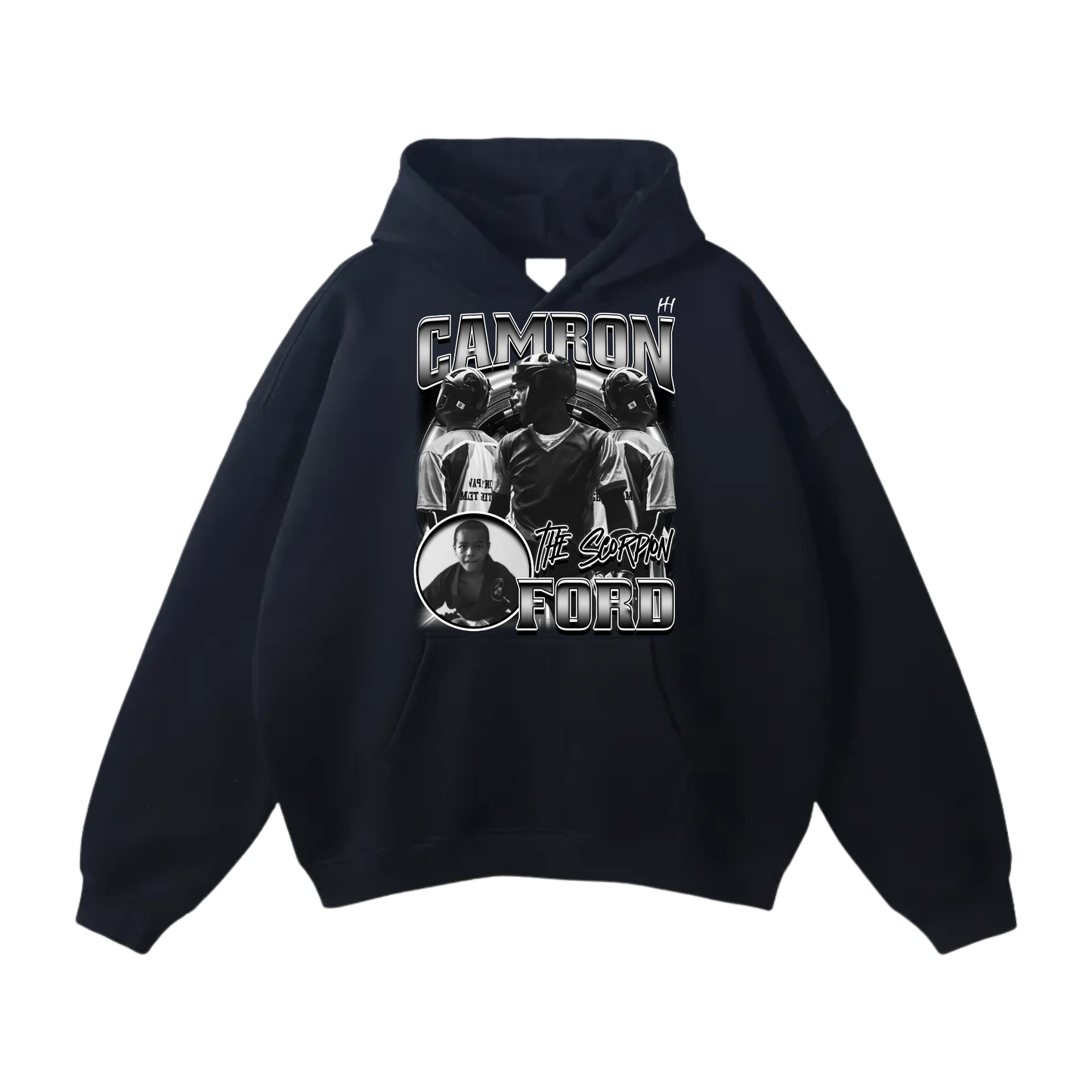 Camron Ford Oversize Fleeced Hoodie