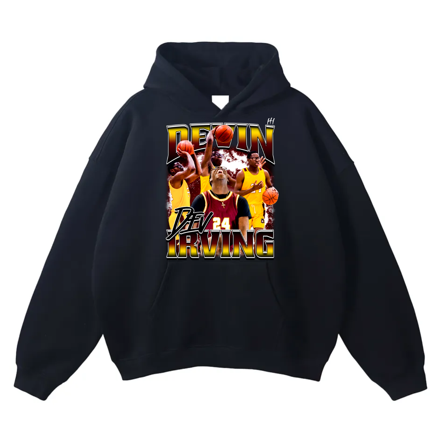 Devin Irving Oversize Fleeced Hoodie