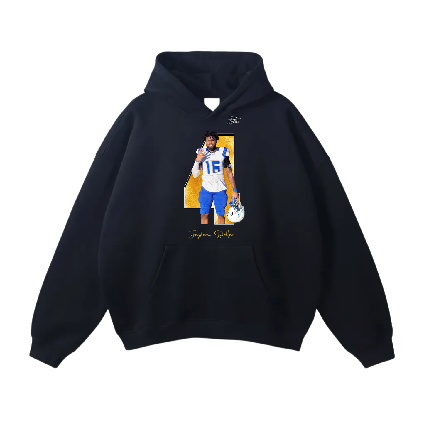 Jaylen Dollar Oversize Fleeced Hoodie