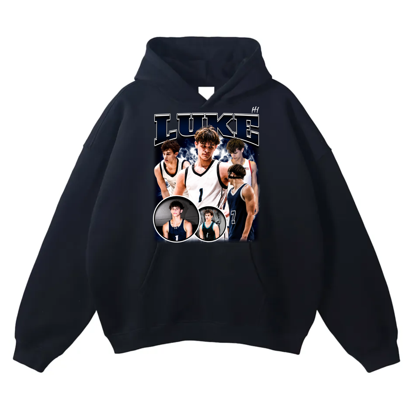 Luke Oversize Fleeced Hoodie