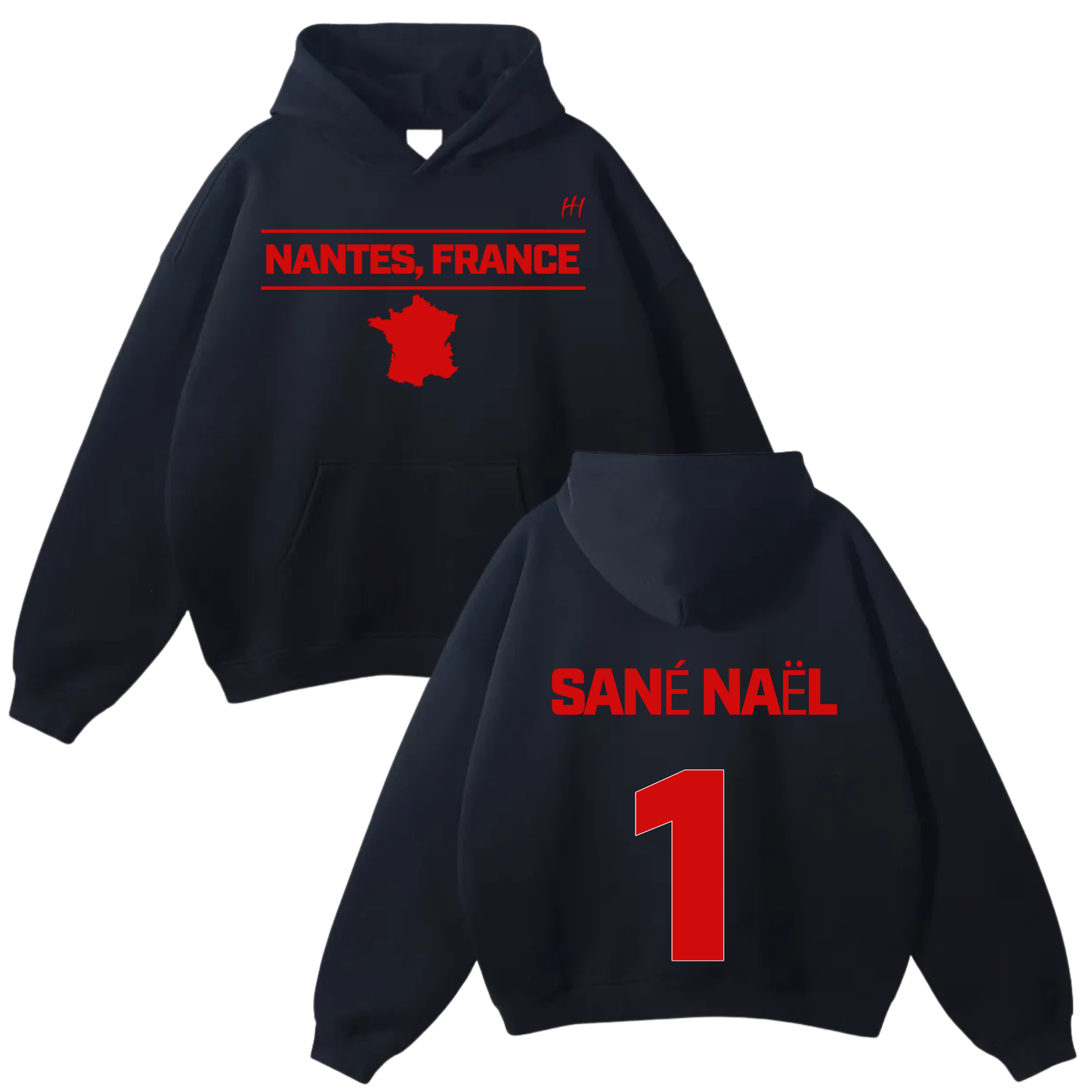 Sané Naël Oversize Fleeced Hoodie
