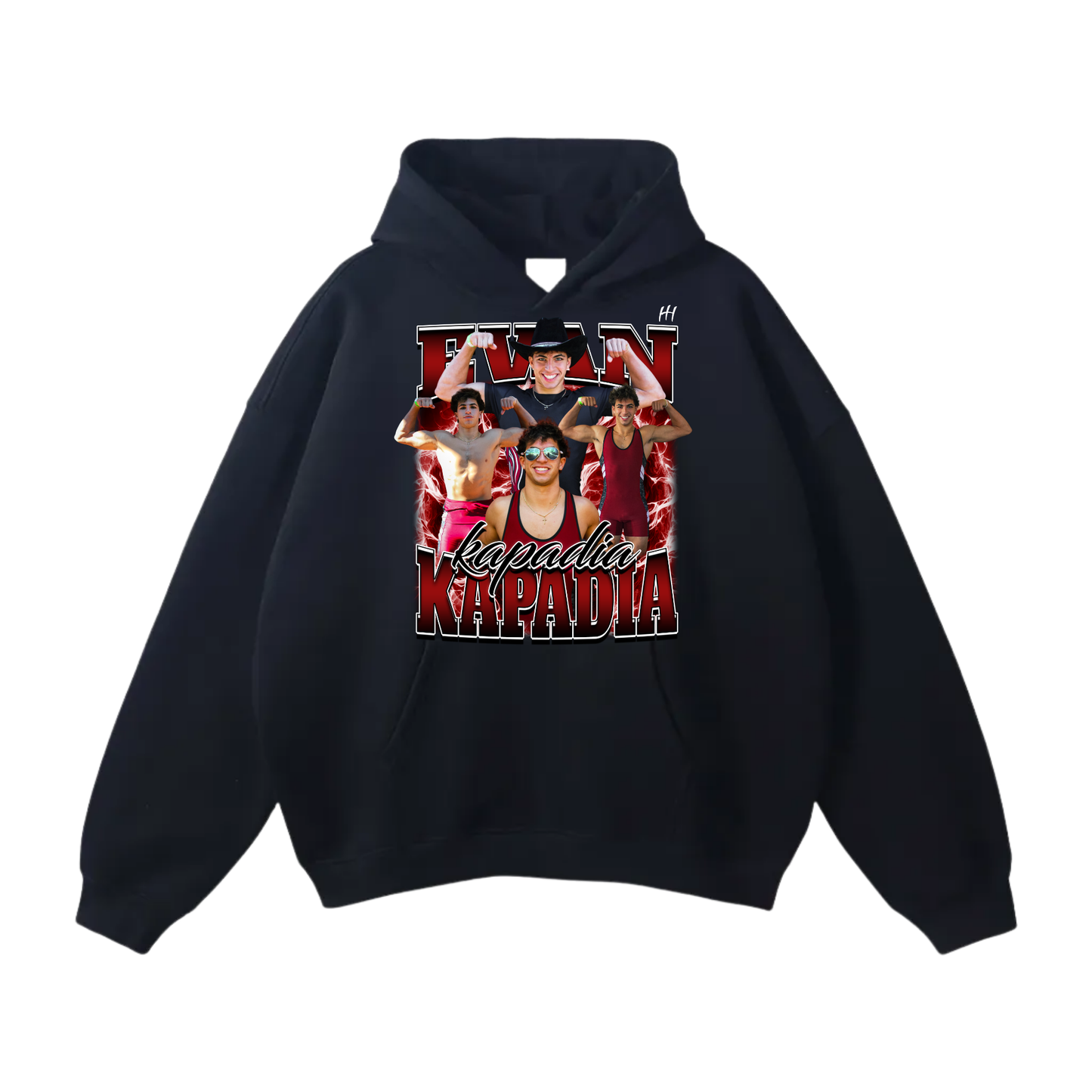 Evan Kapadia Oversize Fleeced Hoodie