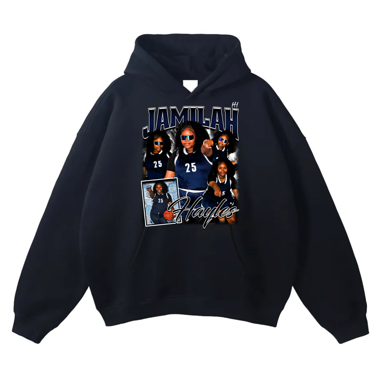 Jamilah Hayles Oversize Fleeced Hoodie