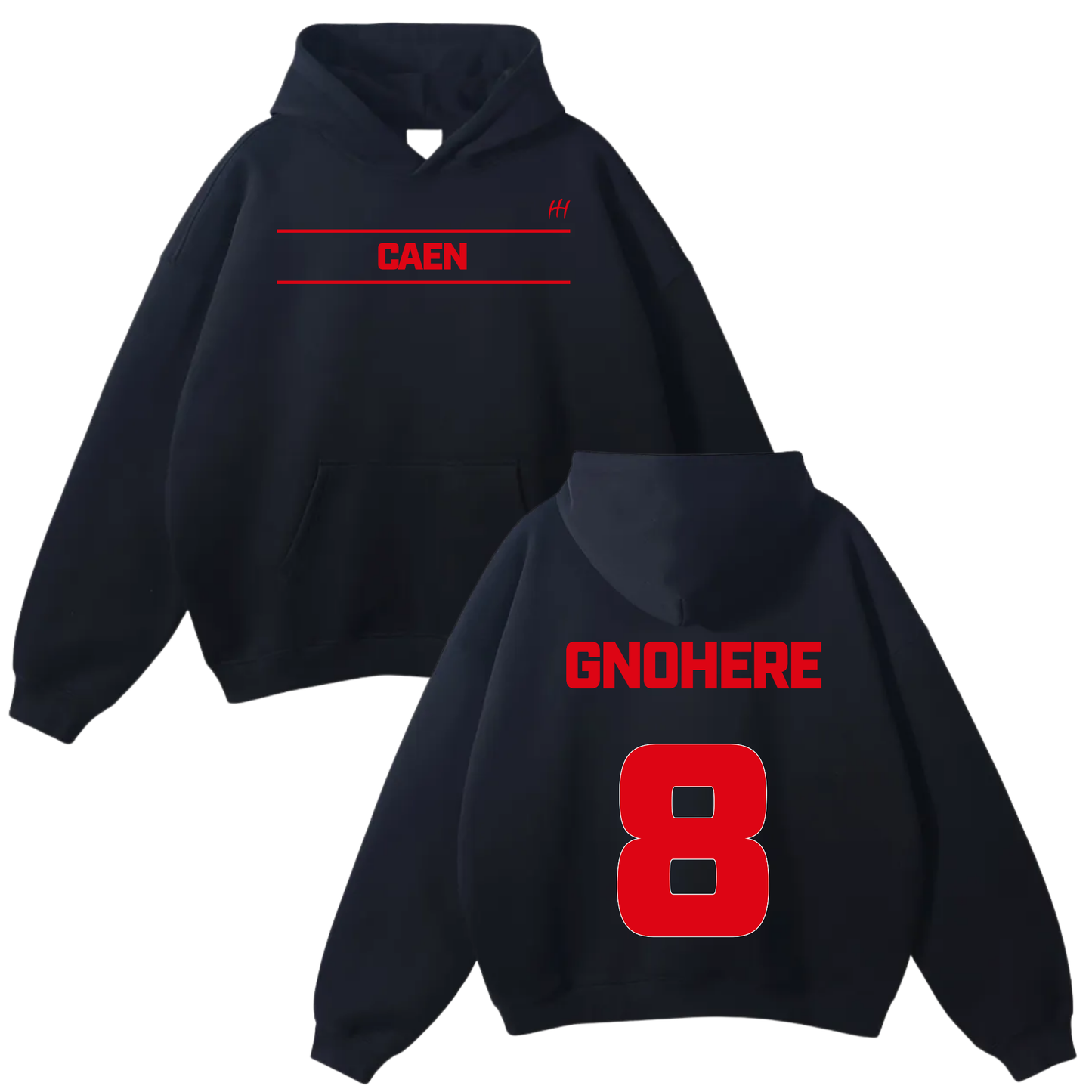 Gnohere Jordan Oversize Fleeced Hoodie