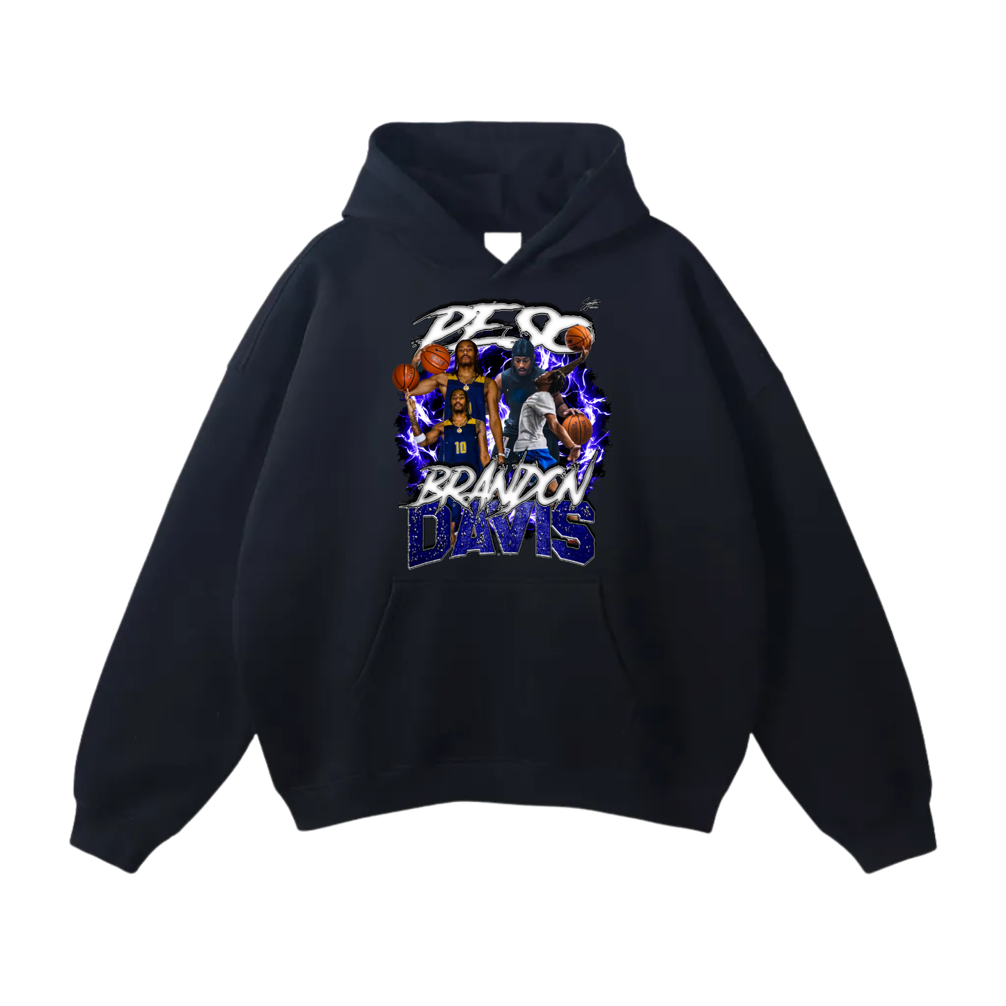 Brandon Davis Oversize Fleeced Hoodie