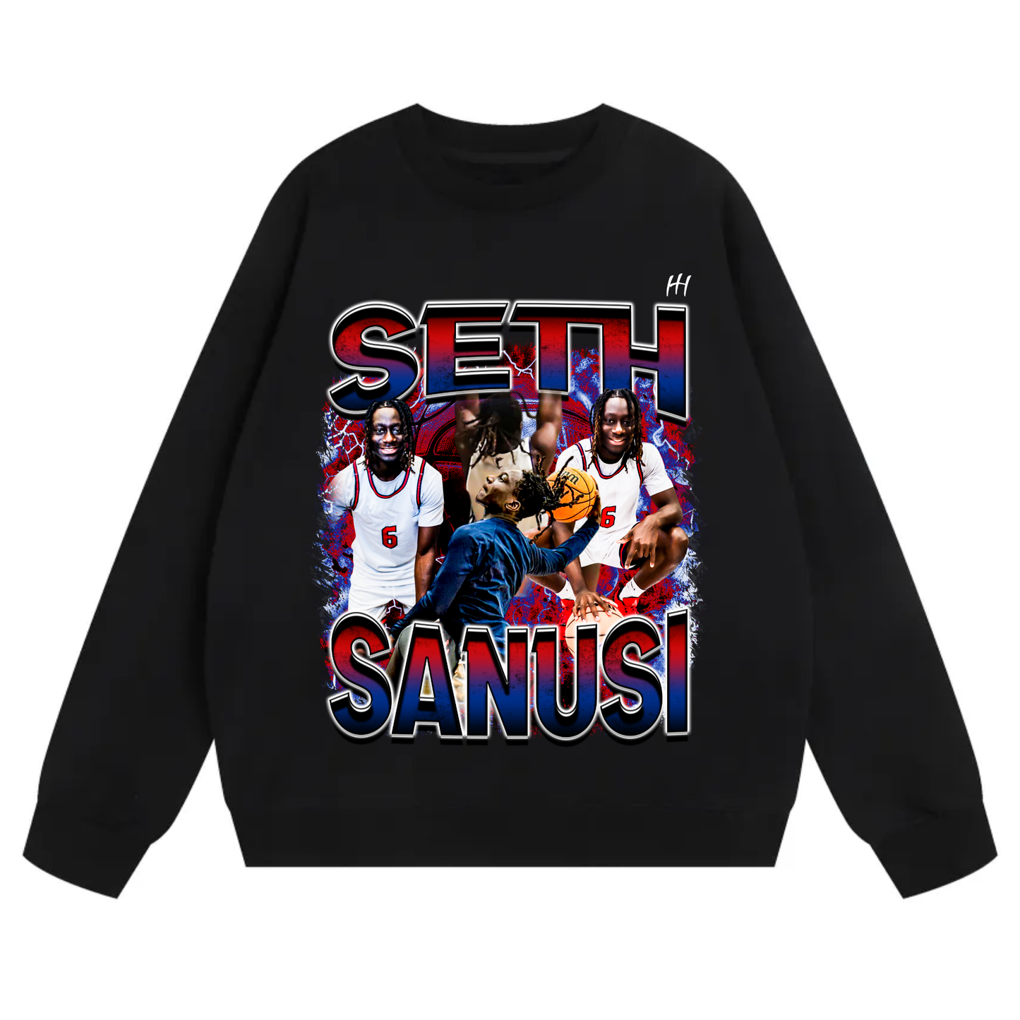 Seth Sanusi Heavyweight Crewneck Sweatshirt