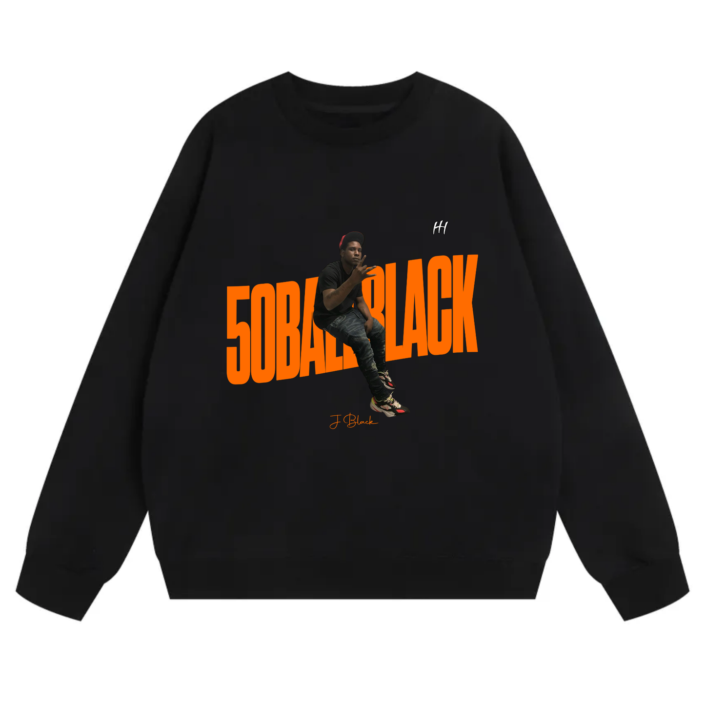 J Black Heavyweight Crewneck Sweatshirt