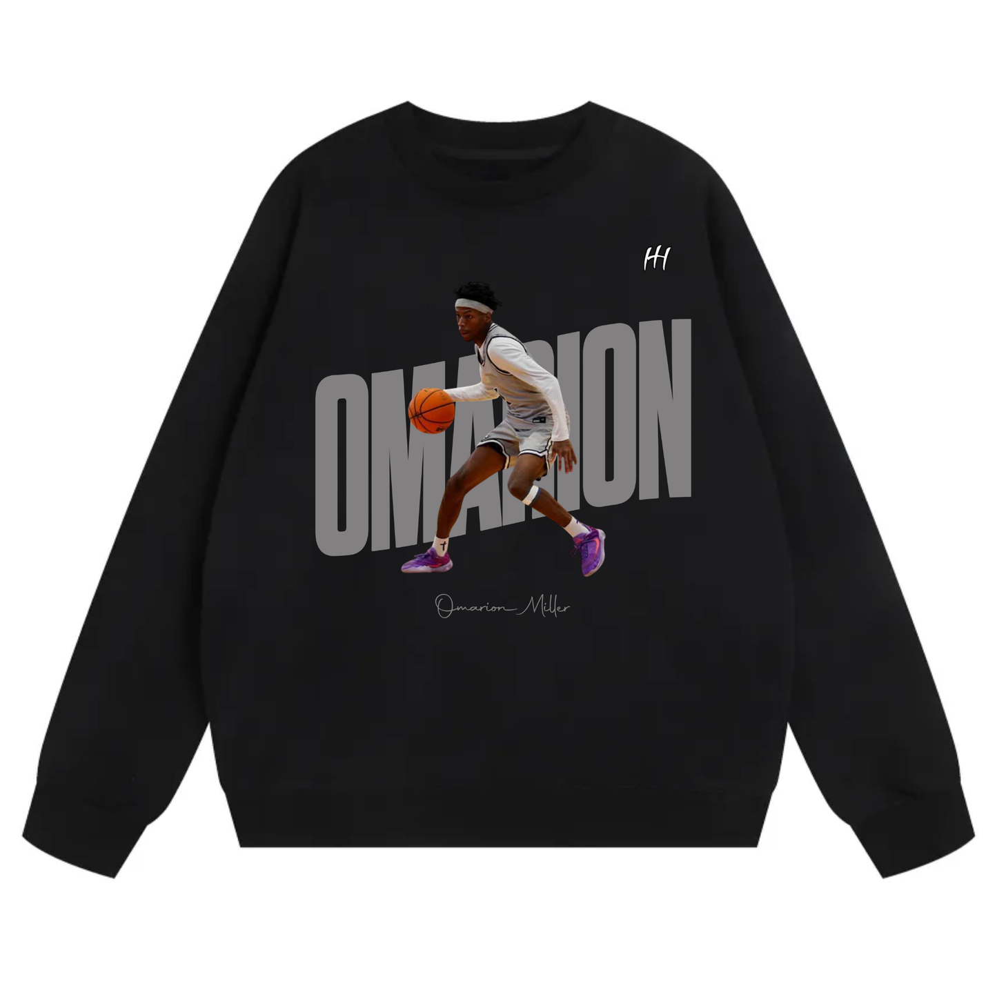Omarion Miller 2 Heavyweight Crewneck Sweatshirt