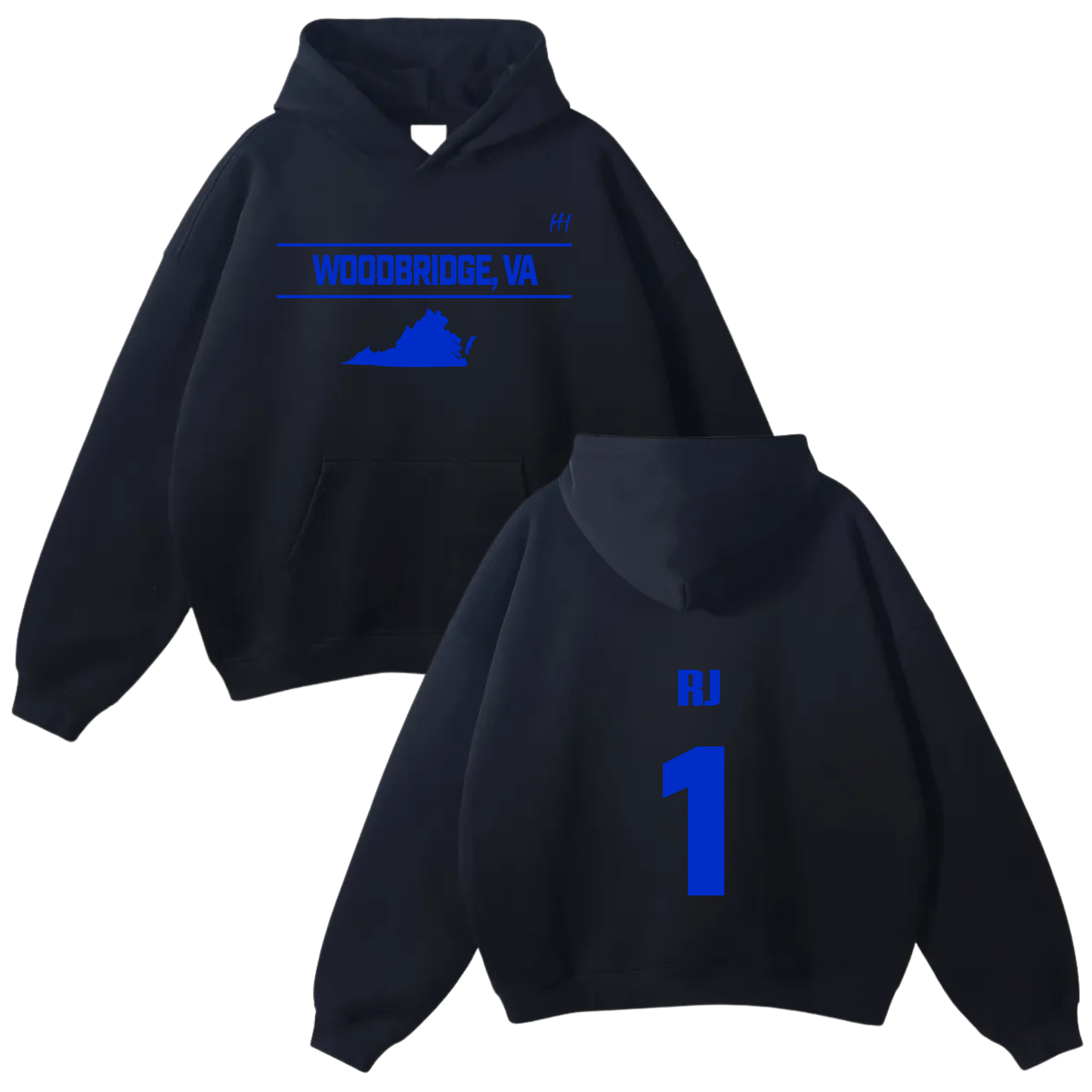 Rondel Jones Jr Oversize Fleeced Hoodie