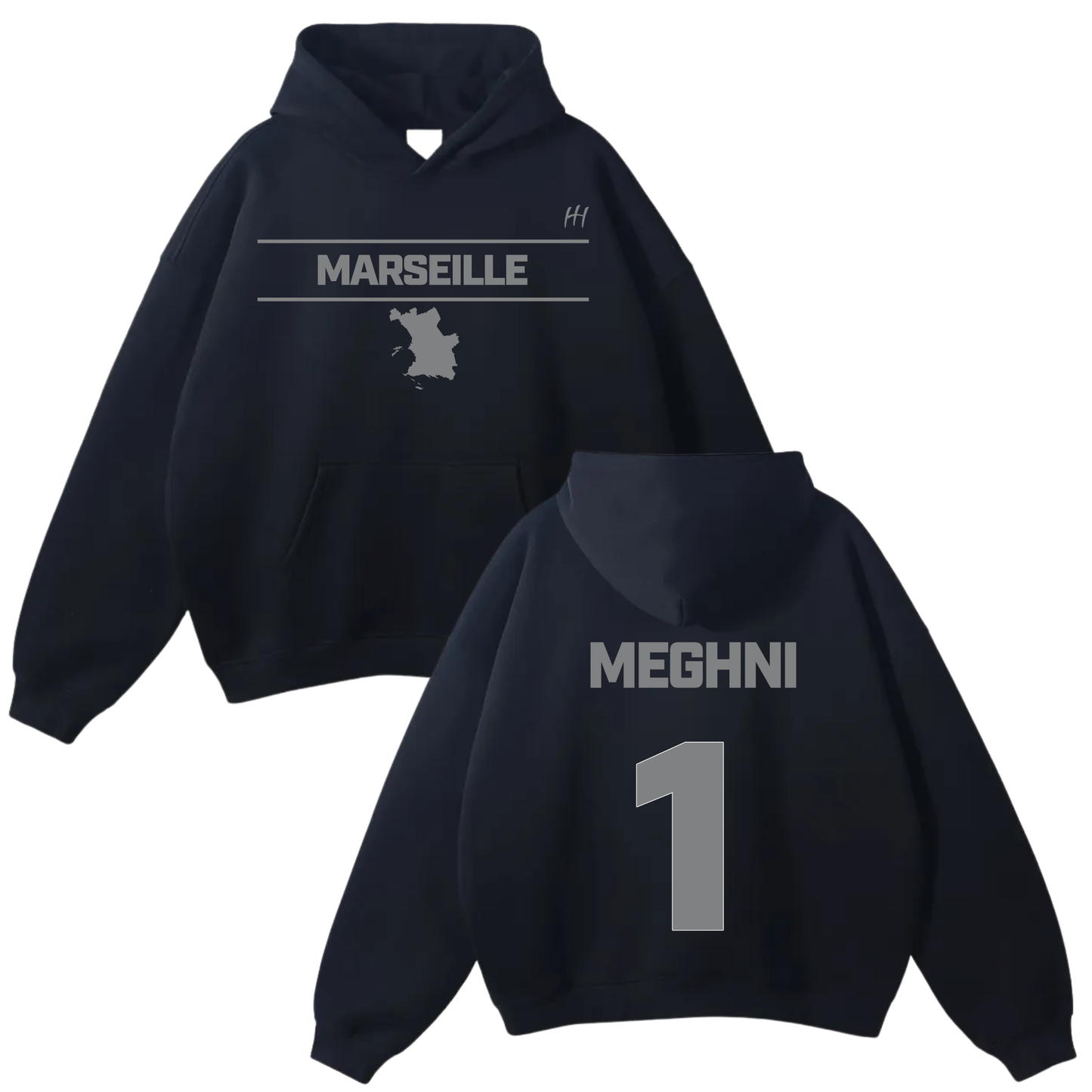 Meghni Mathis Oversize Fleeced Hoodie