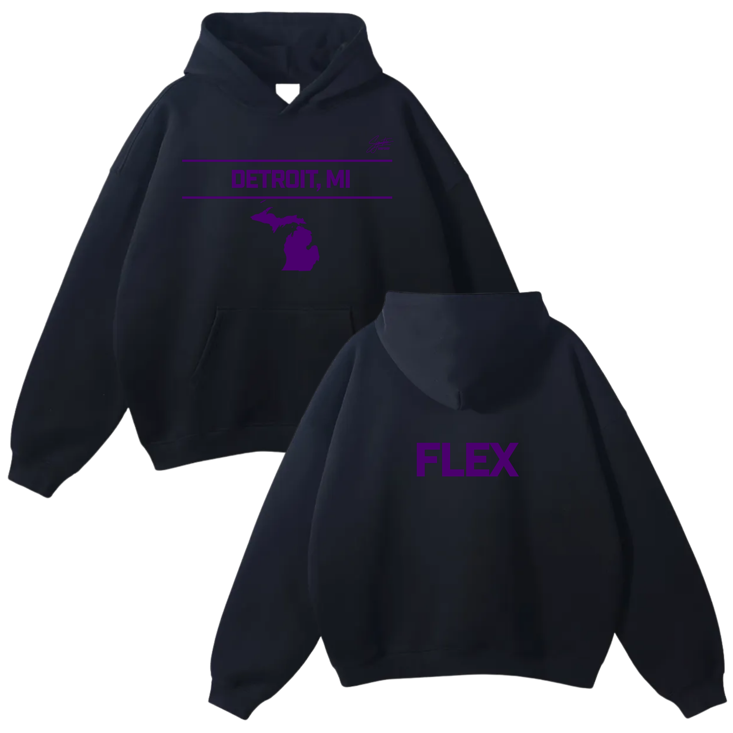 Alexa Walker Oversize Fleeced Hoodie