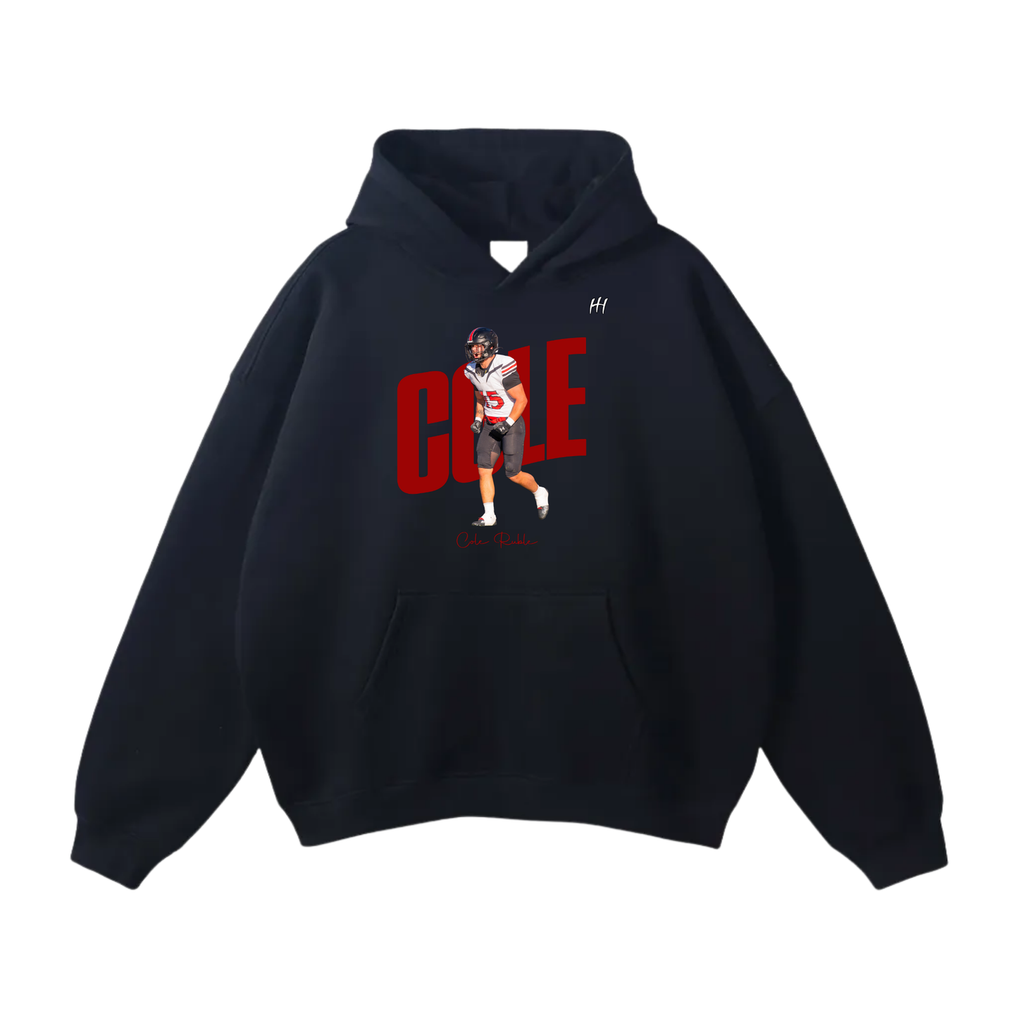 Cole Ruble Oversize Fleeced Hoodie
