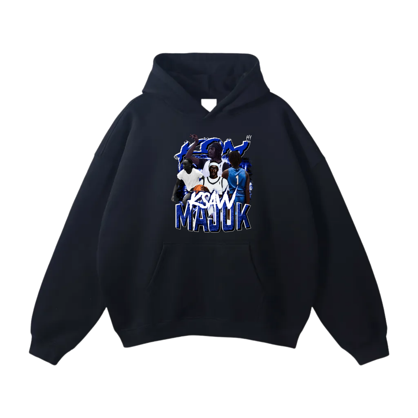 Kom Majok Oversize Fleeced Hoodie