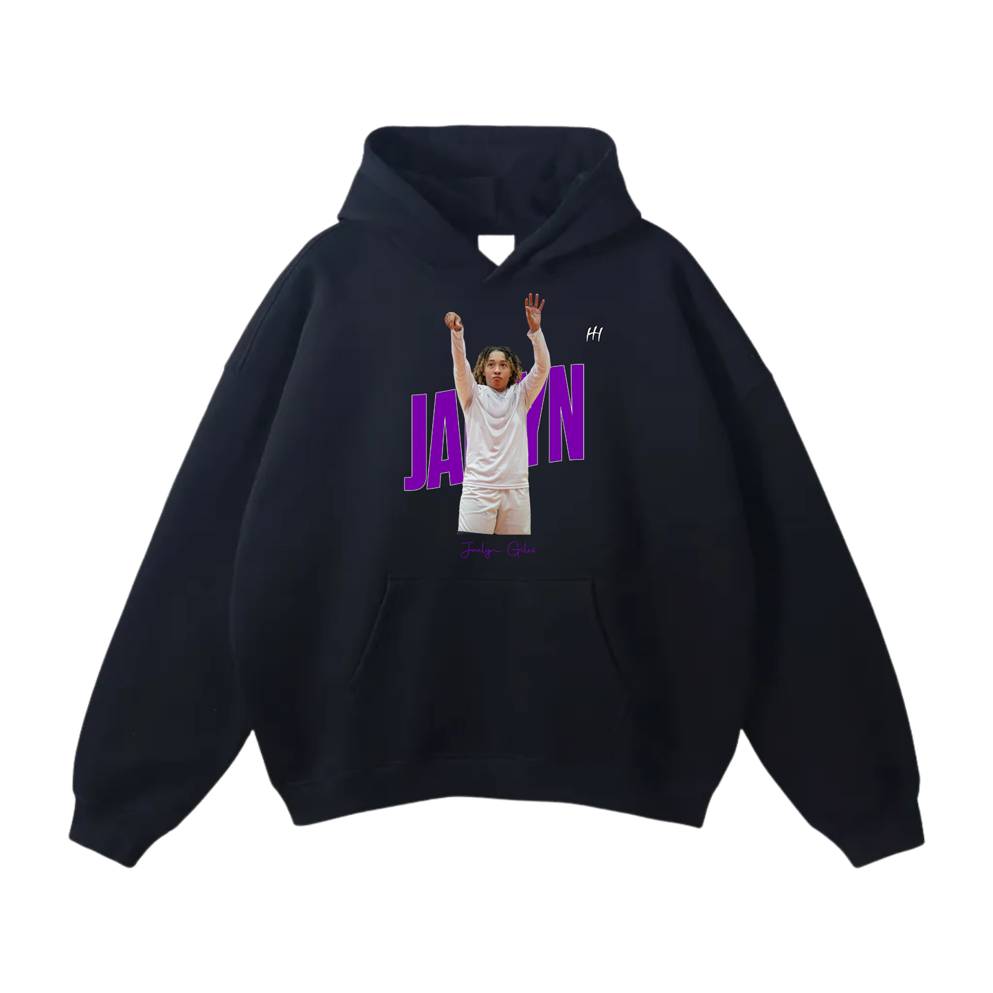 Jaelyn Giles Oversize Fleeced Hoodie