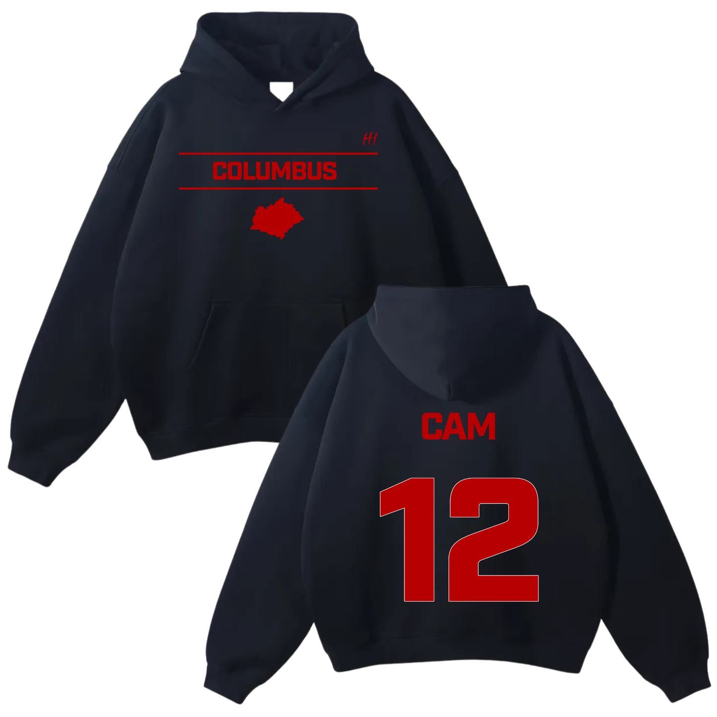 Cam Thompson Oversize Fleeced Hoodie