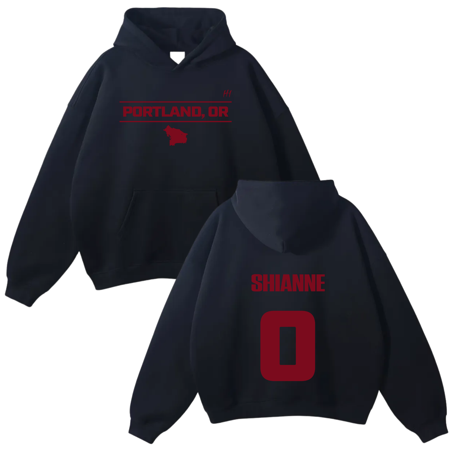 Shianne Oversize Fleeced Hoodie