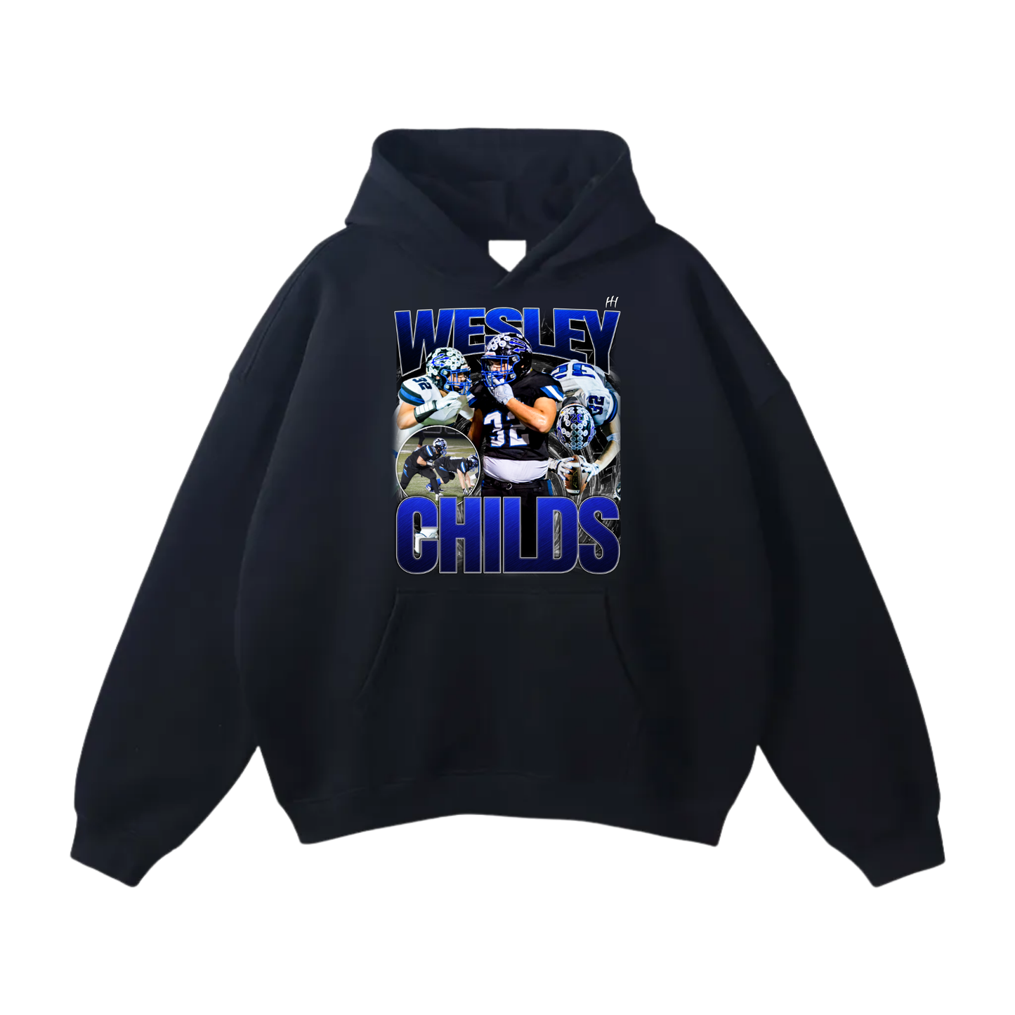 Wesley Childs Oversize Fleeced Hoodie