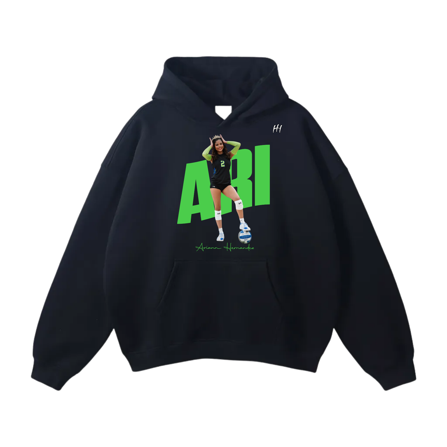 Ariann Hernandez Oversize Fleeced Hoodie