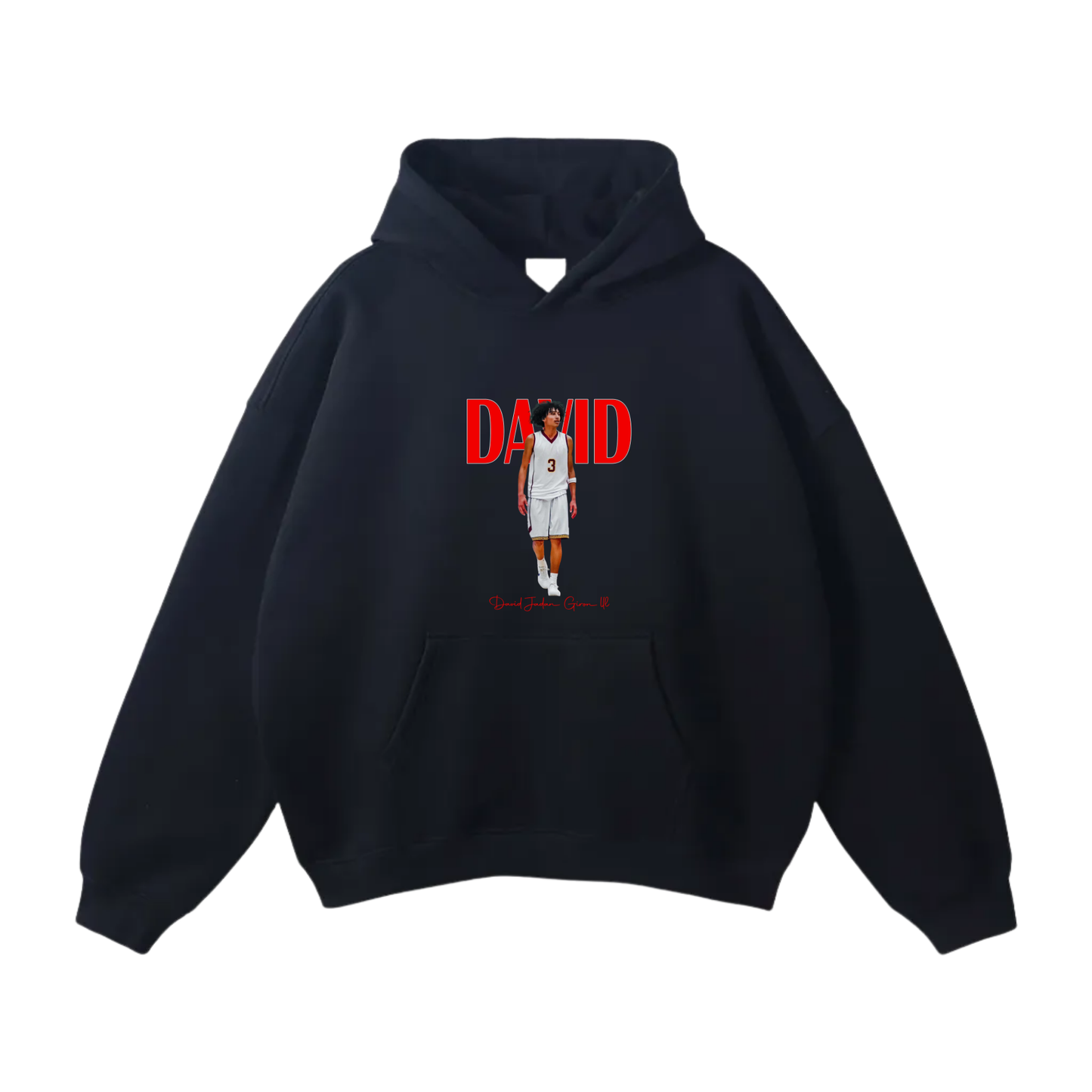 David Jadan Giron III Oversize Fleeced Hoodie