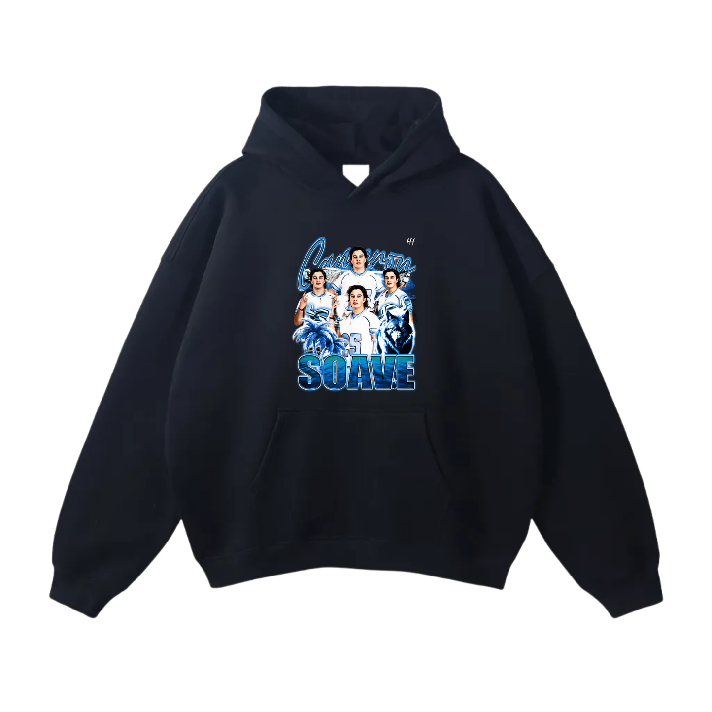 Cameron Soave Oversize Fleeced Hoodie