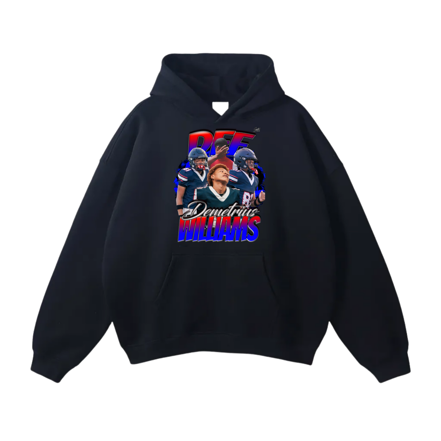 Demetrius Williams Oversize Fleeced Hoodie
