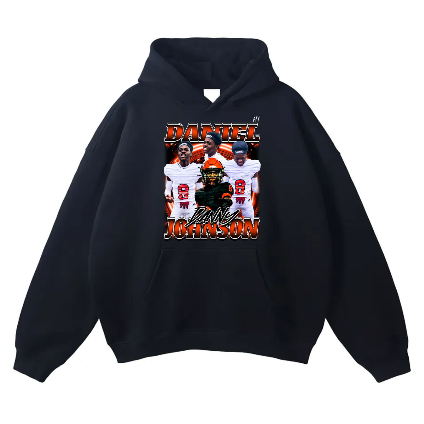 Daniel Johnson Oversize Fleeced Hoodie