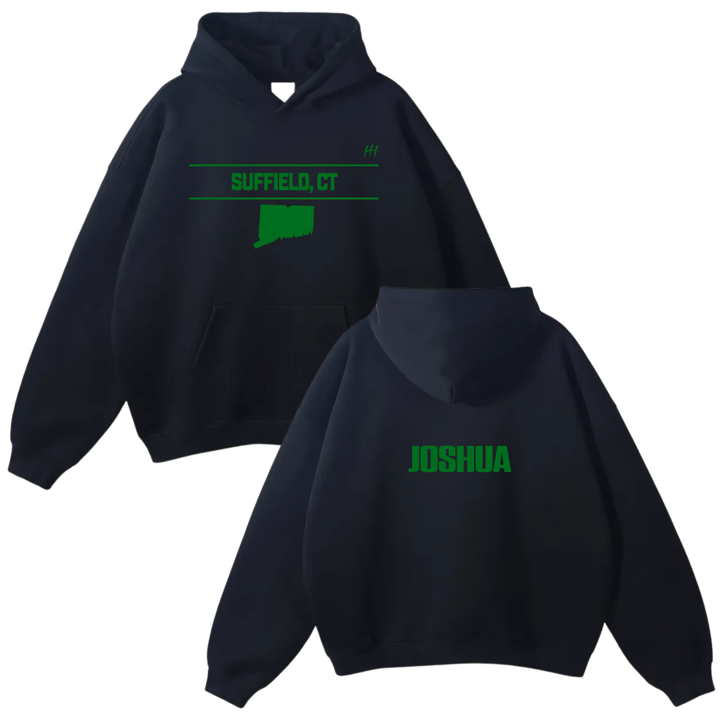 Joshua Zenczak Oversize Fleeced Hoodie