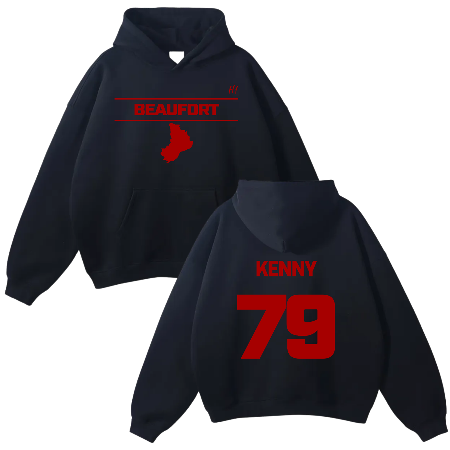 Kenshon Speaks Oversize Fleeced Hoodie