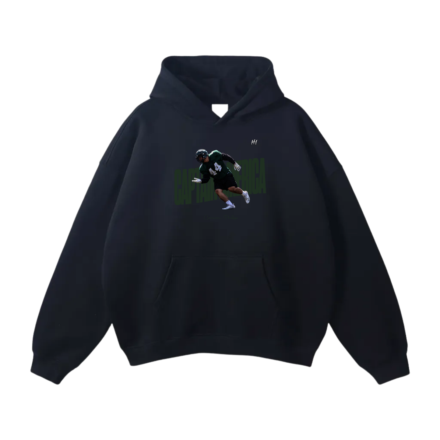 Cameron Phillips Oversize Fleeced Hoodie