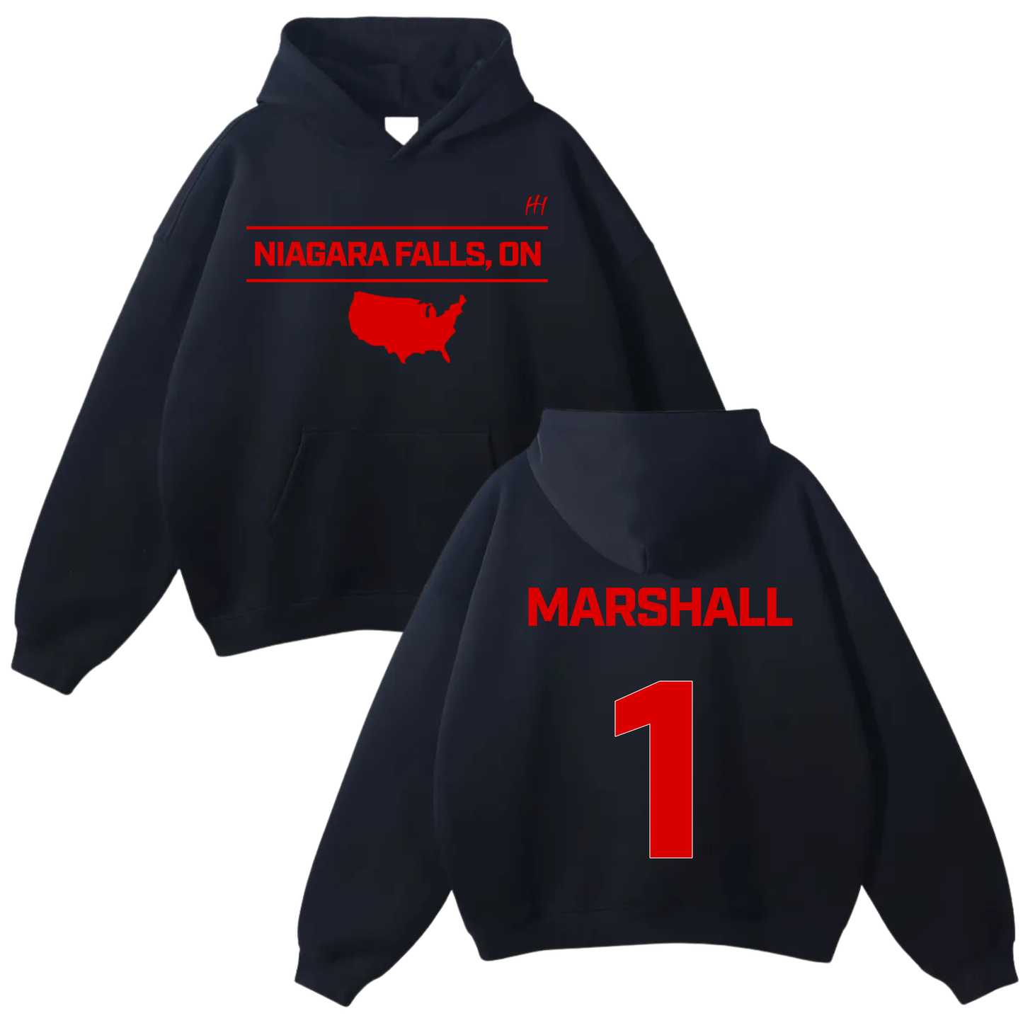 Marshall McCray Oversize Fleeced Hoodie