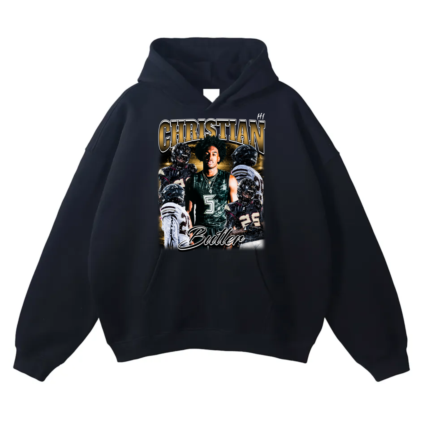 Christian Butler Oversize Fleeced Hoodie