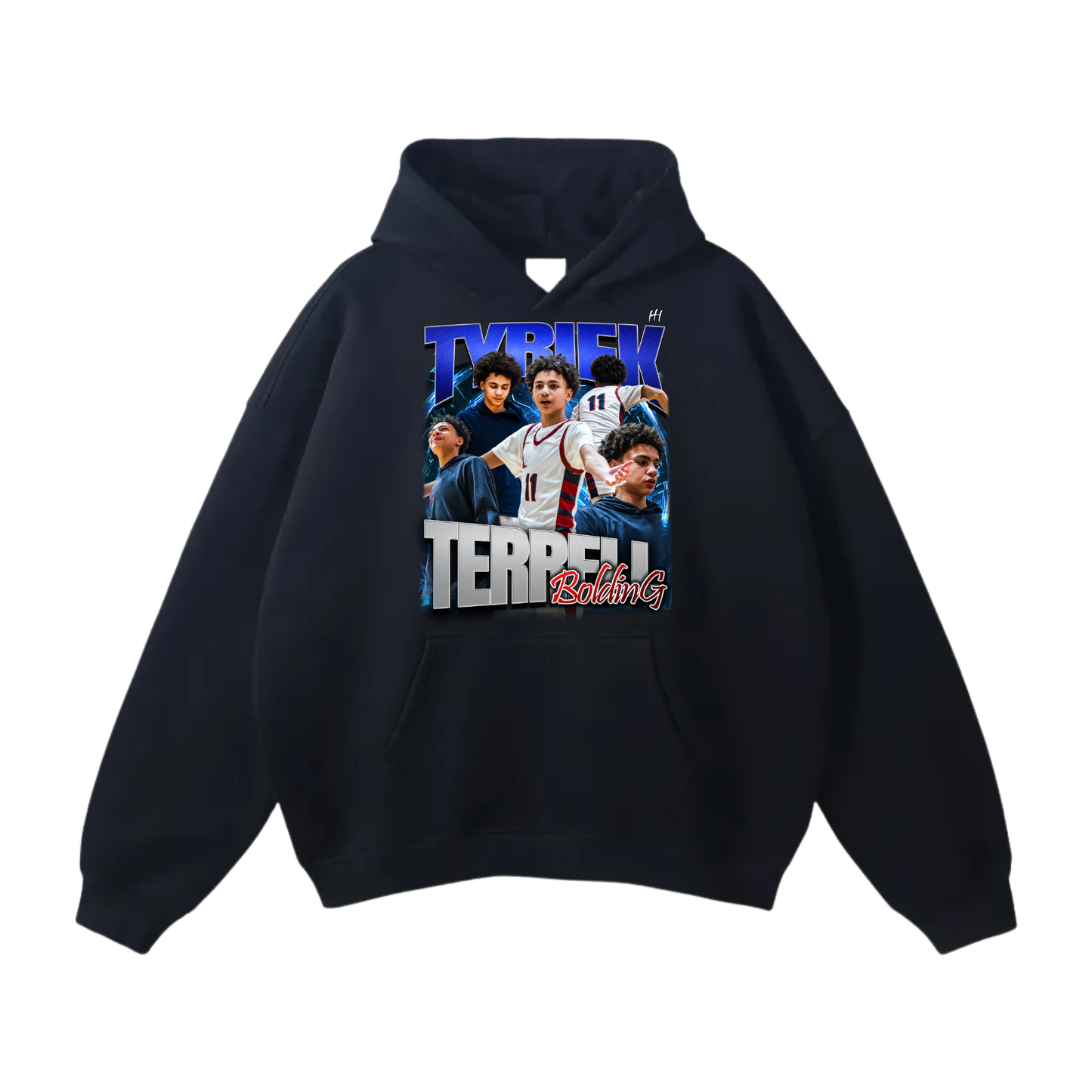Tyriek Terrell Bolding Oversize Fleeced Hoodie