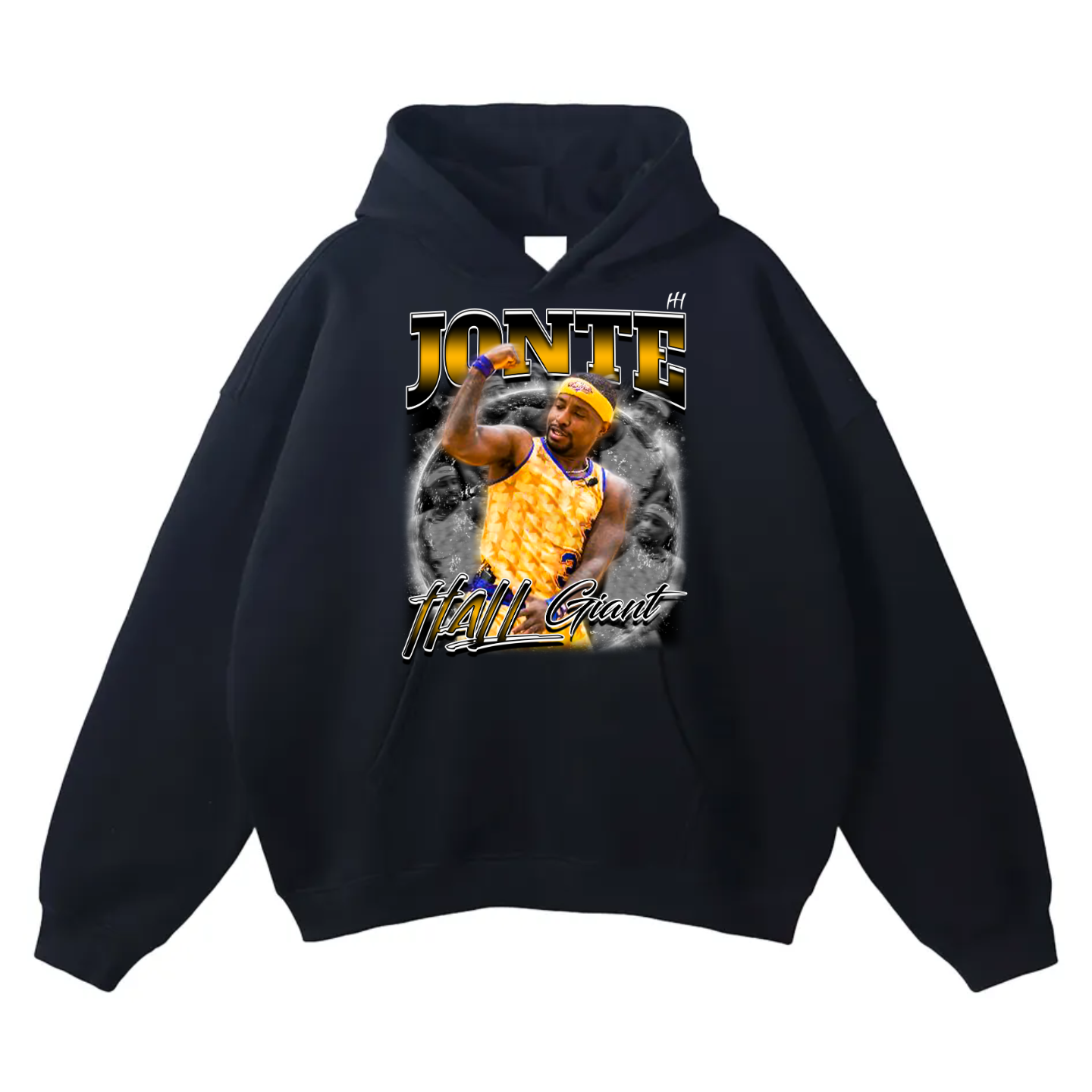 Jonte Hall Oversize Fleeced Hoodie