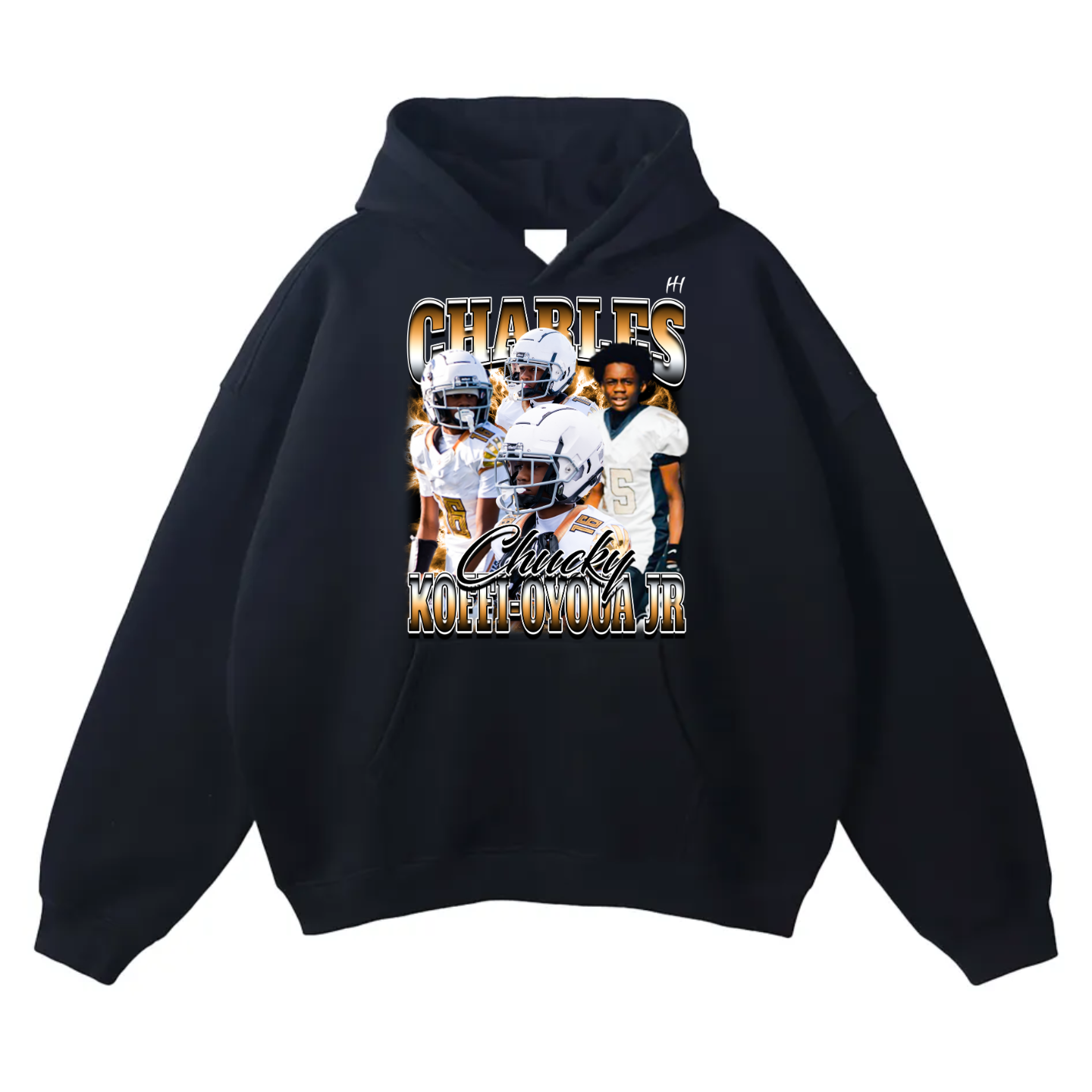 Charles Koffi-Oyoua Jr Oversize Fleeced Hoodie